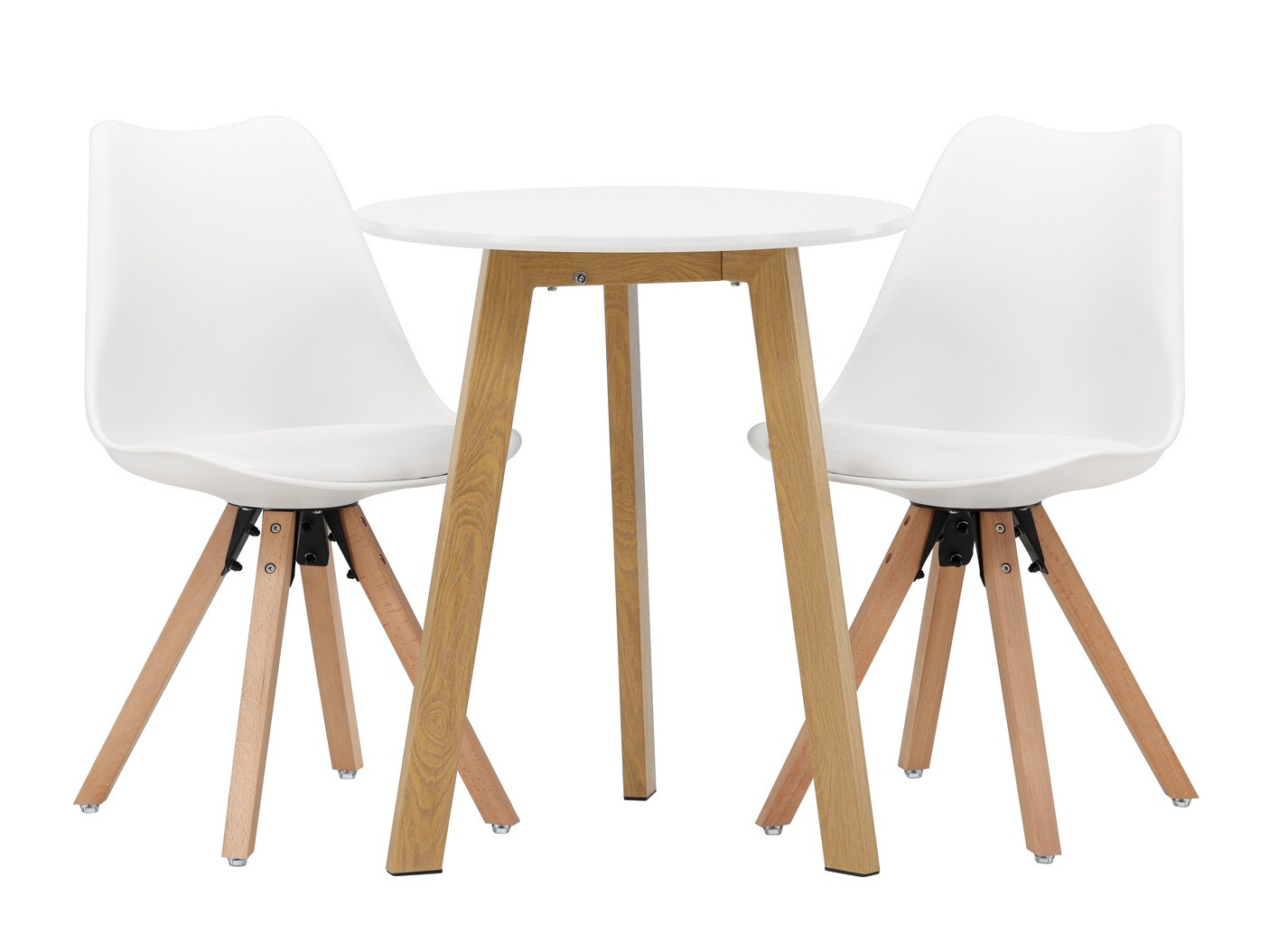 Étkezőgarnitúra Dallas 3781 (Fehér + Világosbarna)