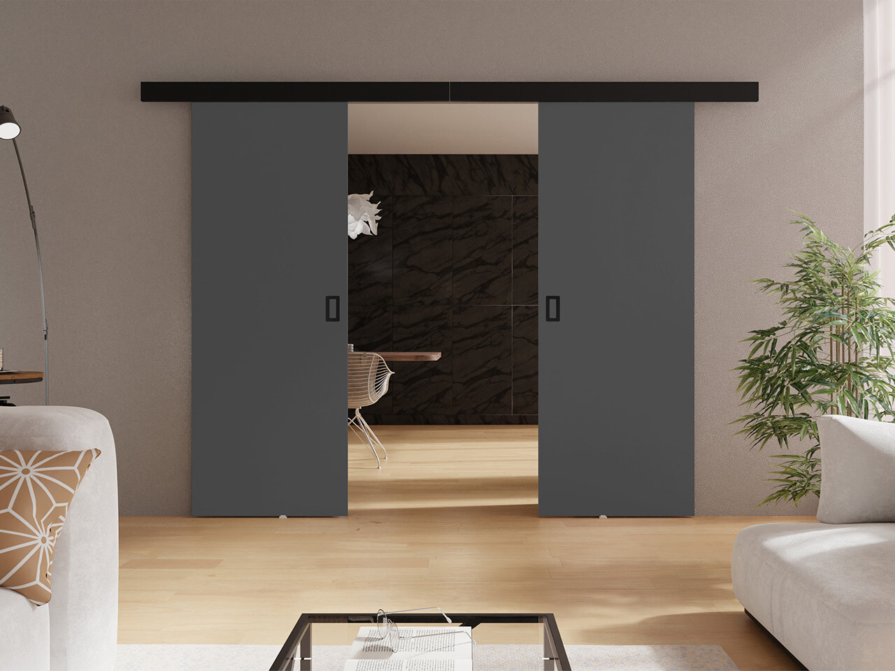 Tolóajtók Dover 199 (Grafit)