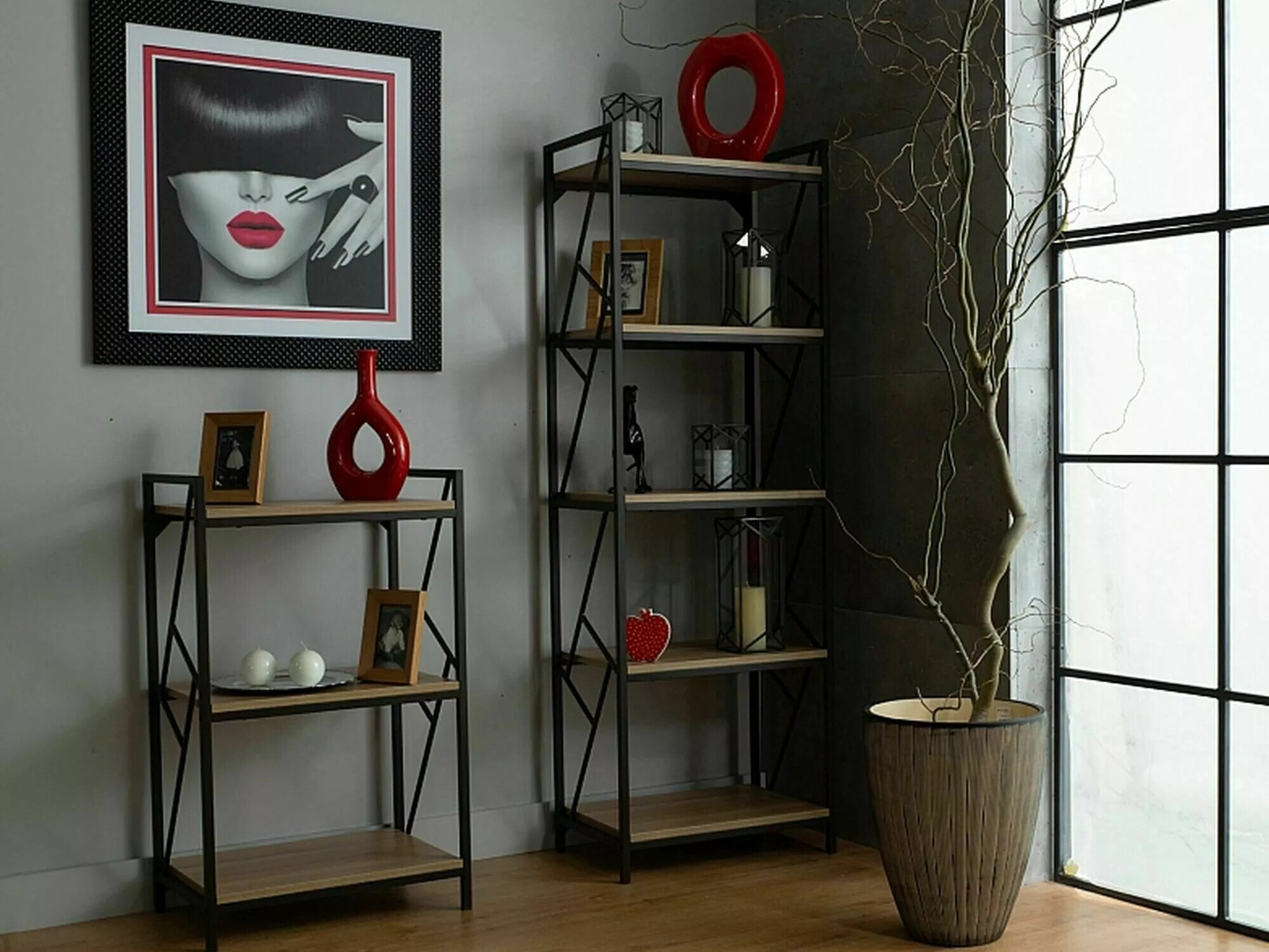 Könyvespolc Detroit 191