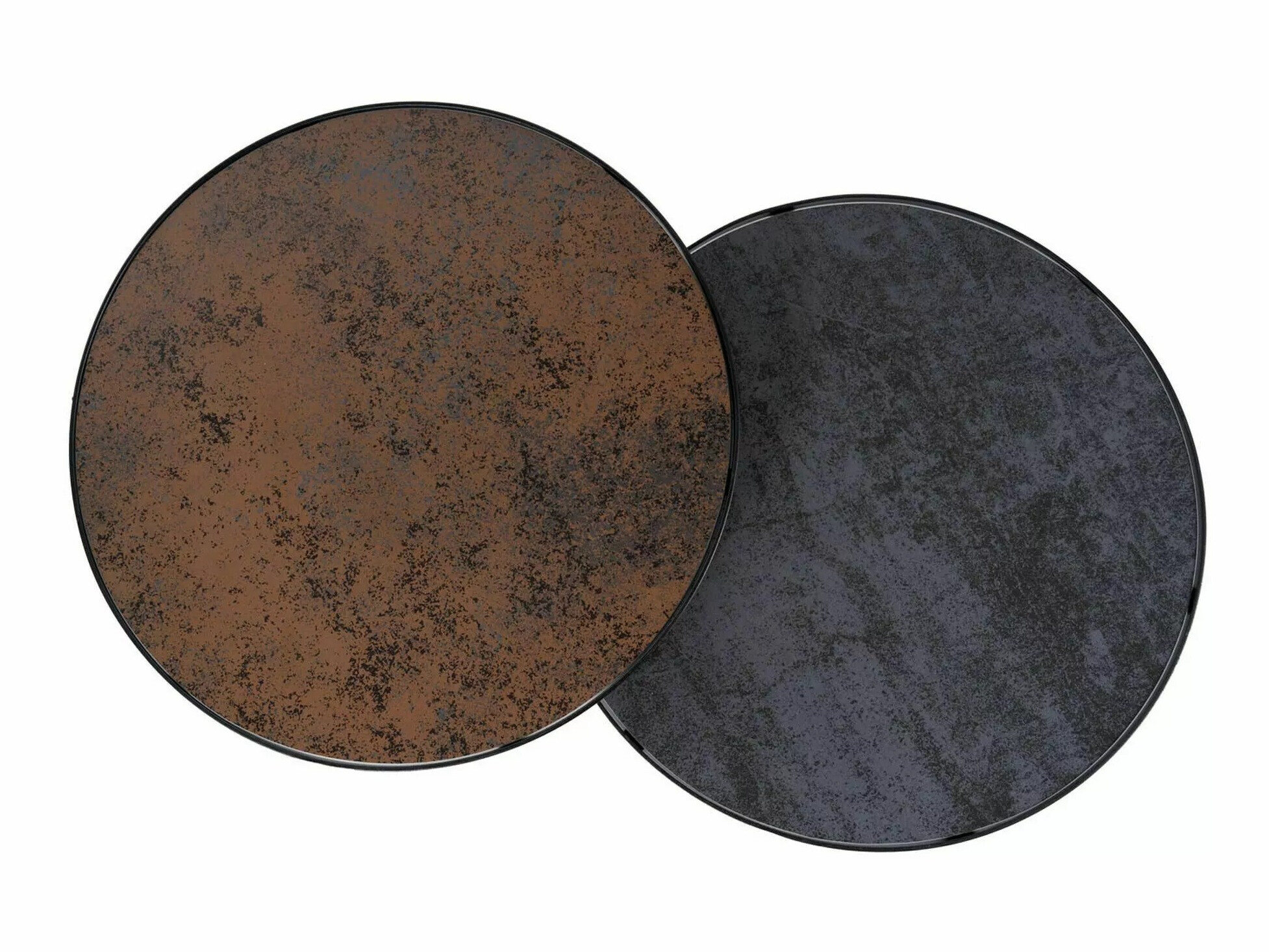 Dohányzóasztal szett Detroit 281 (Szürke + Barna)