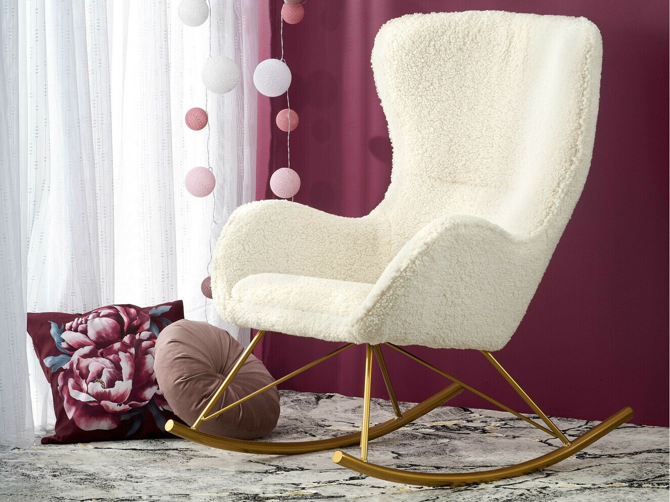 Hintaszék Houston 1326 (Krém)