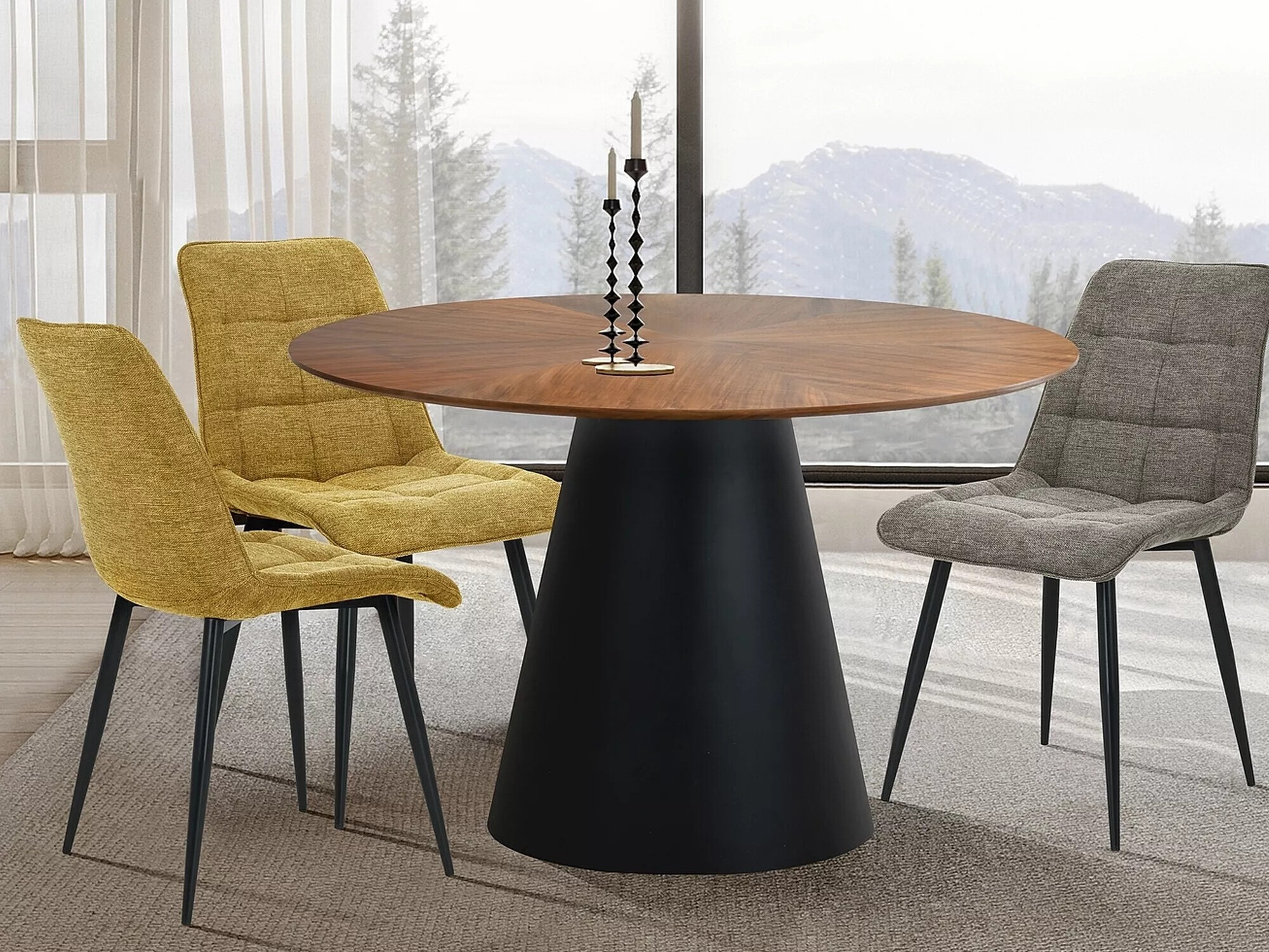 Szék Detroit 288 (Sárga)