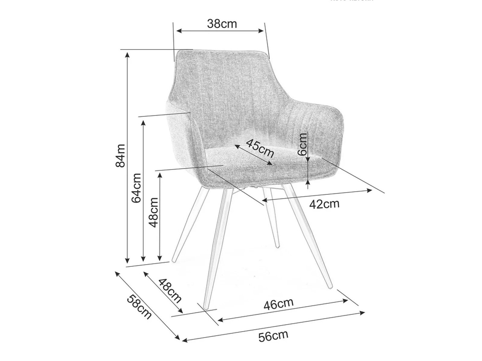 Szék Detroit 289 (Bézs)