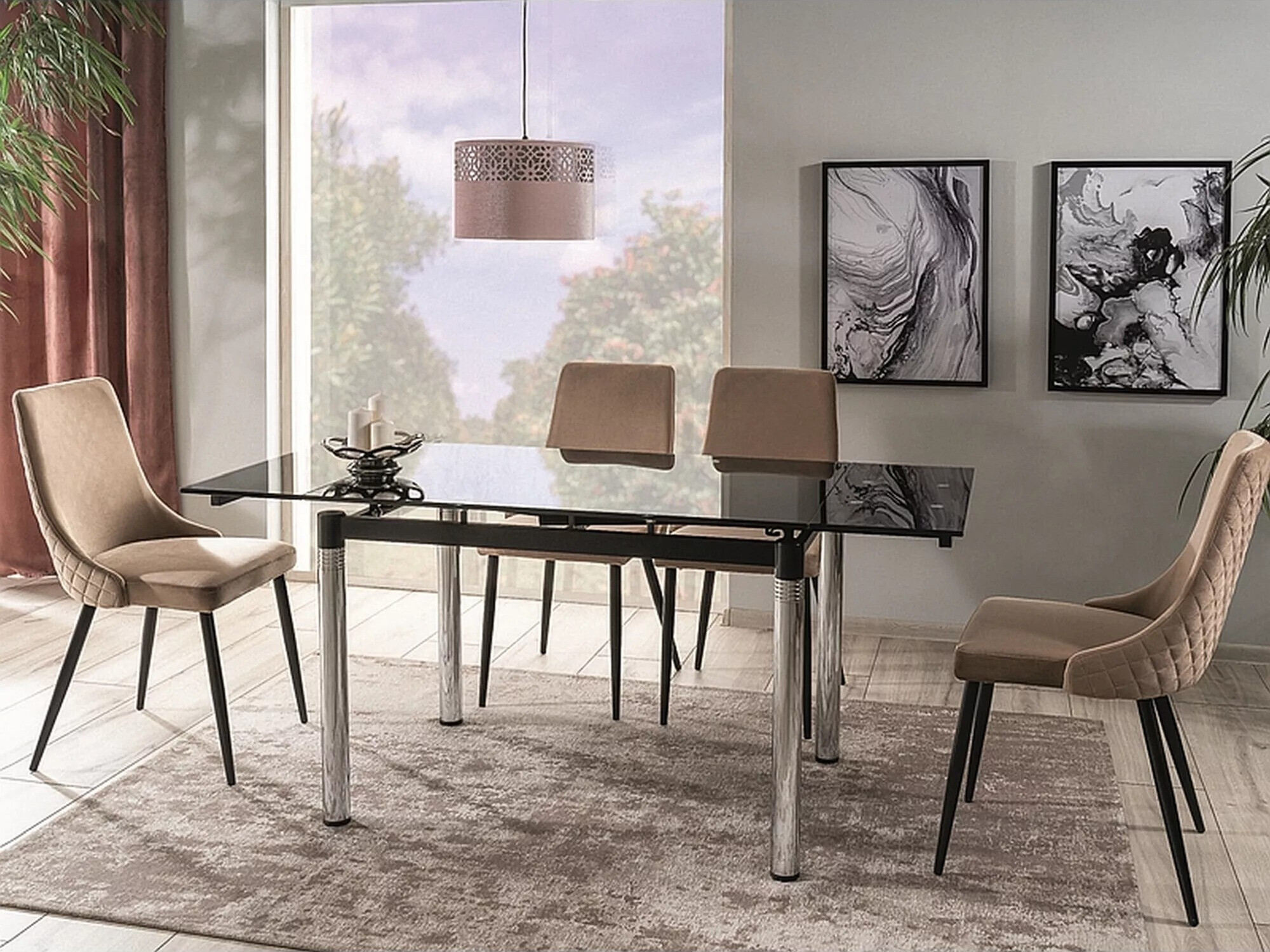 Szék Detroit 347 (Bézs)