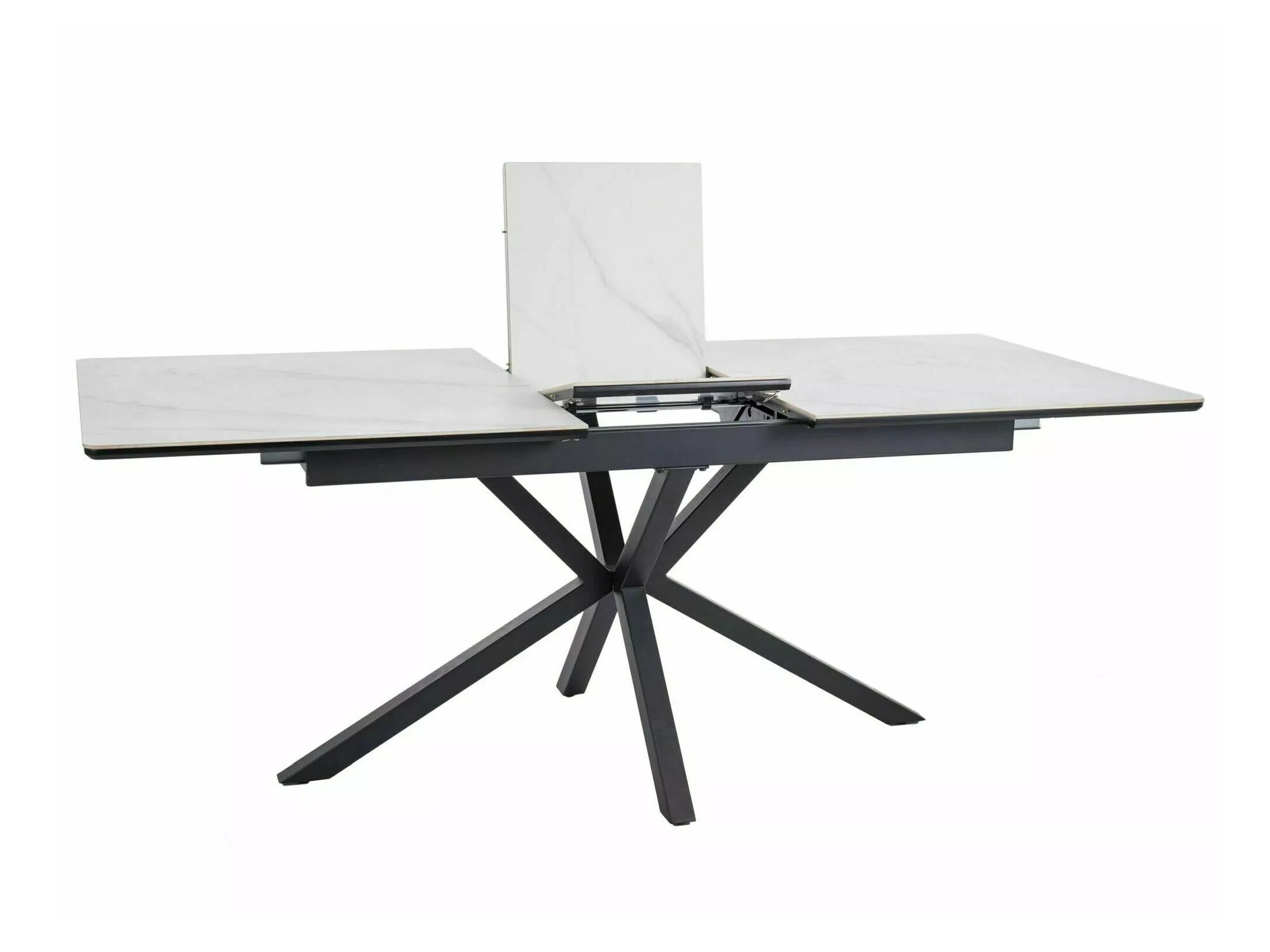 Asztal Detroit 374 (Fehér márvány + Fekete)