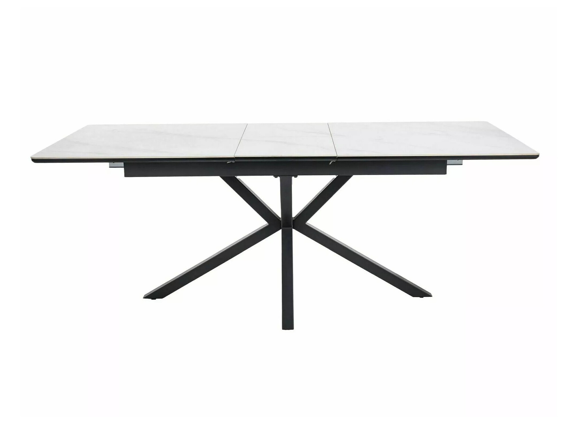 Asztal Detroit 374 (Fehér márvány + Fekete)