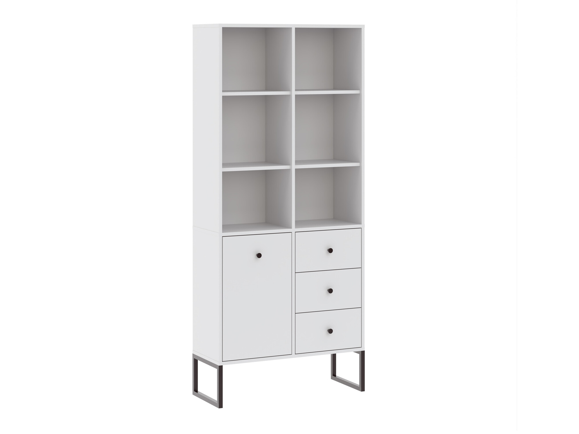 Könyvespolc Dalferi 107 (Fehér)