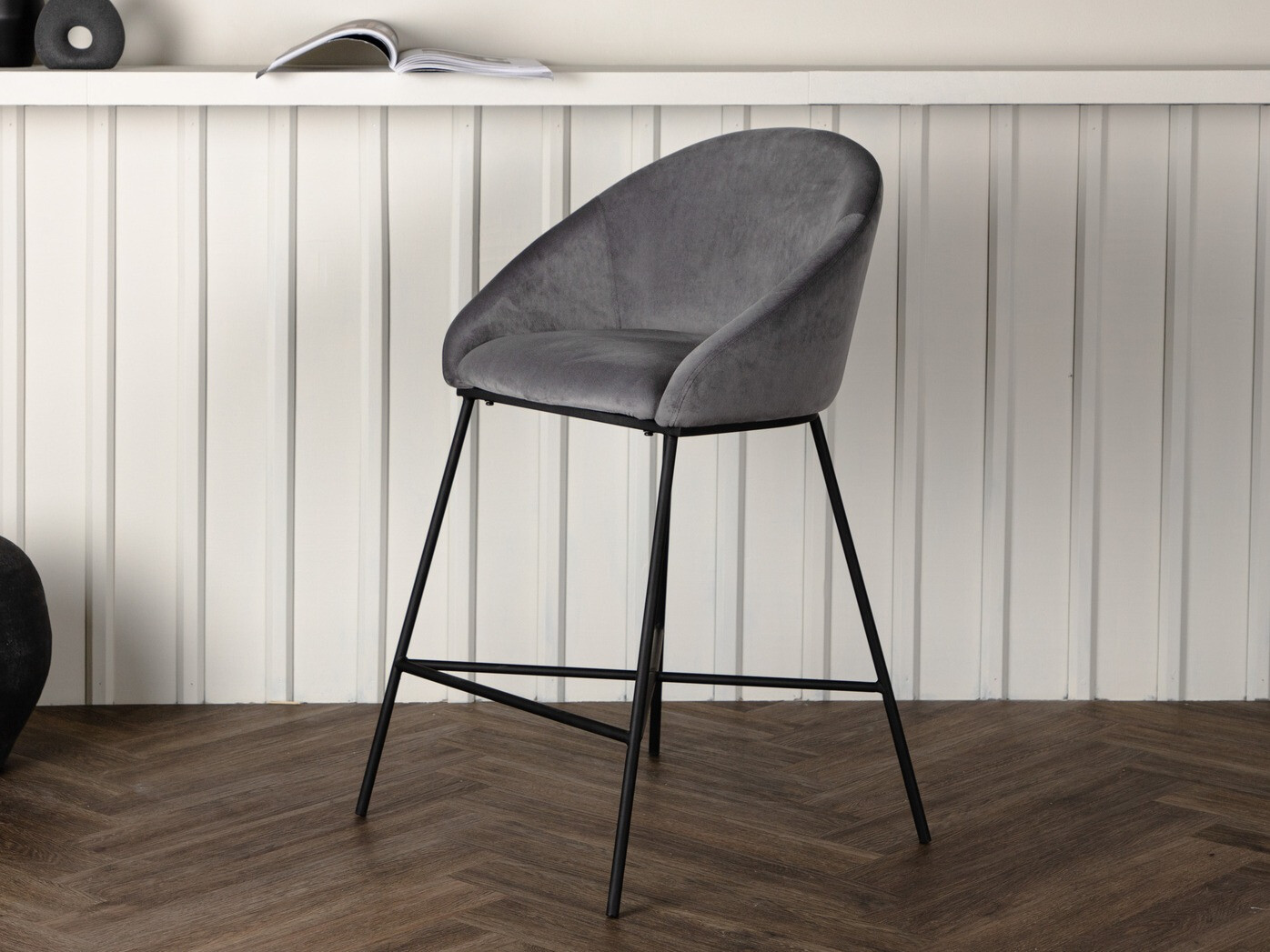 Bárszék Dallas 3175 (Sötétszürke + Fekete)