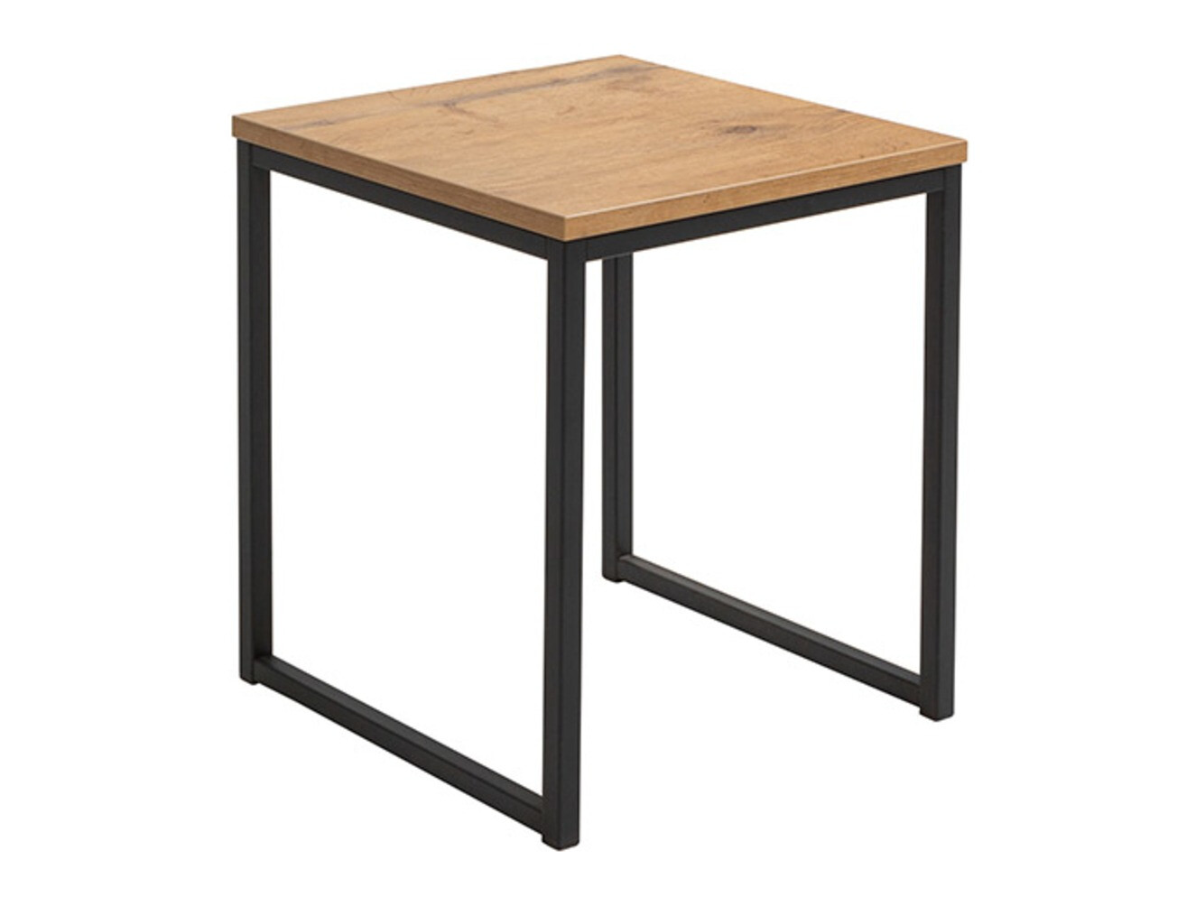 Dohányzóasztal szett Boston 256 (Lancelot tölgy + Fekete)