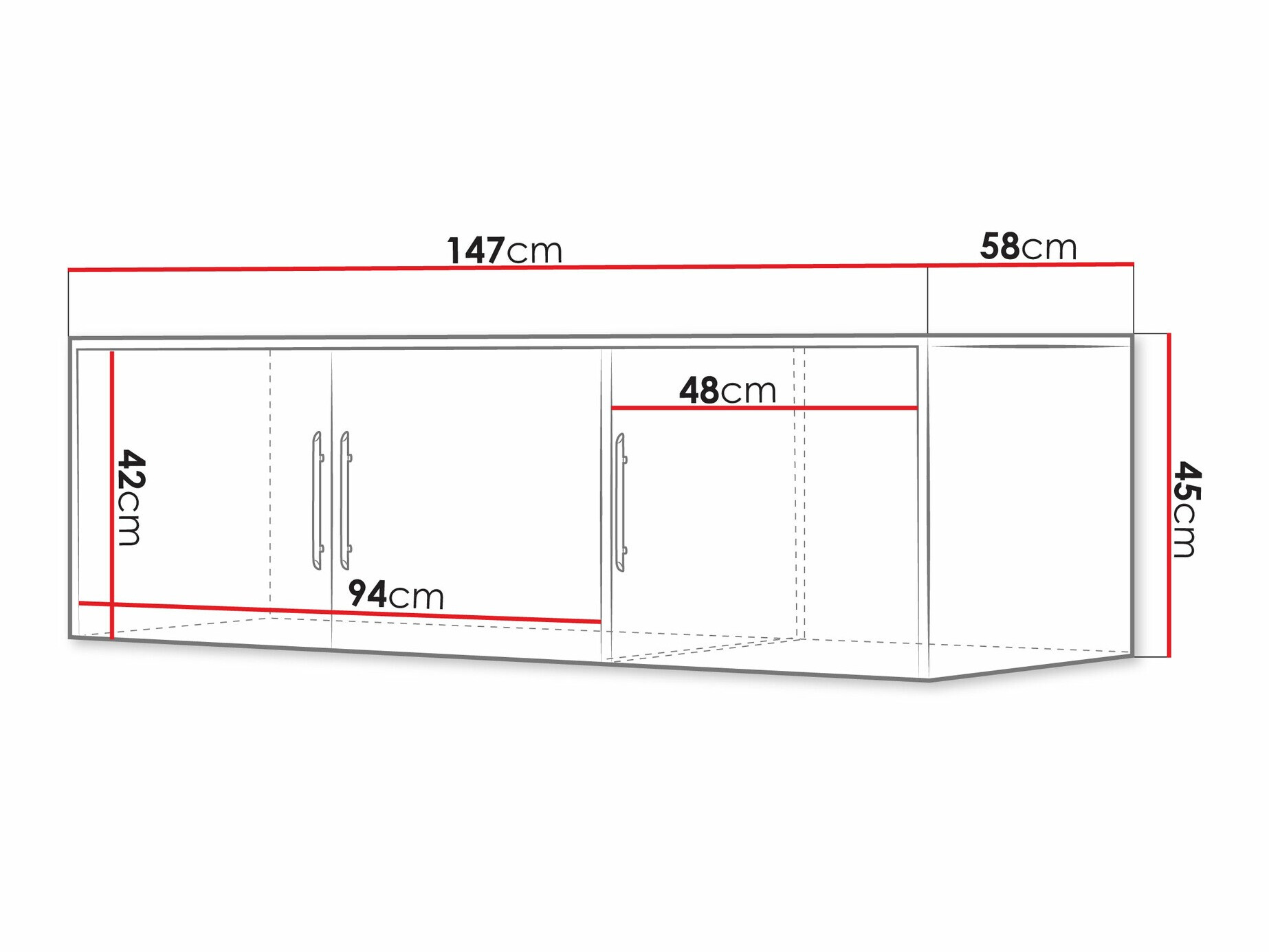 Gardróbszekrény Dortivu IV (Wellingtoni tölgy)