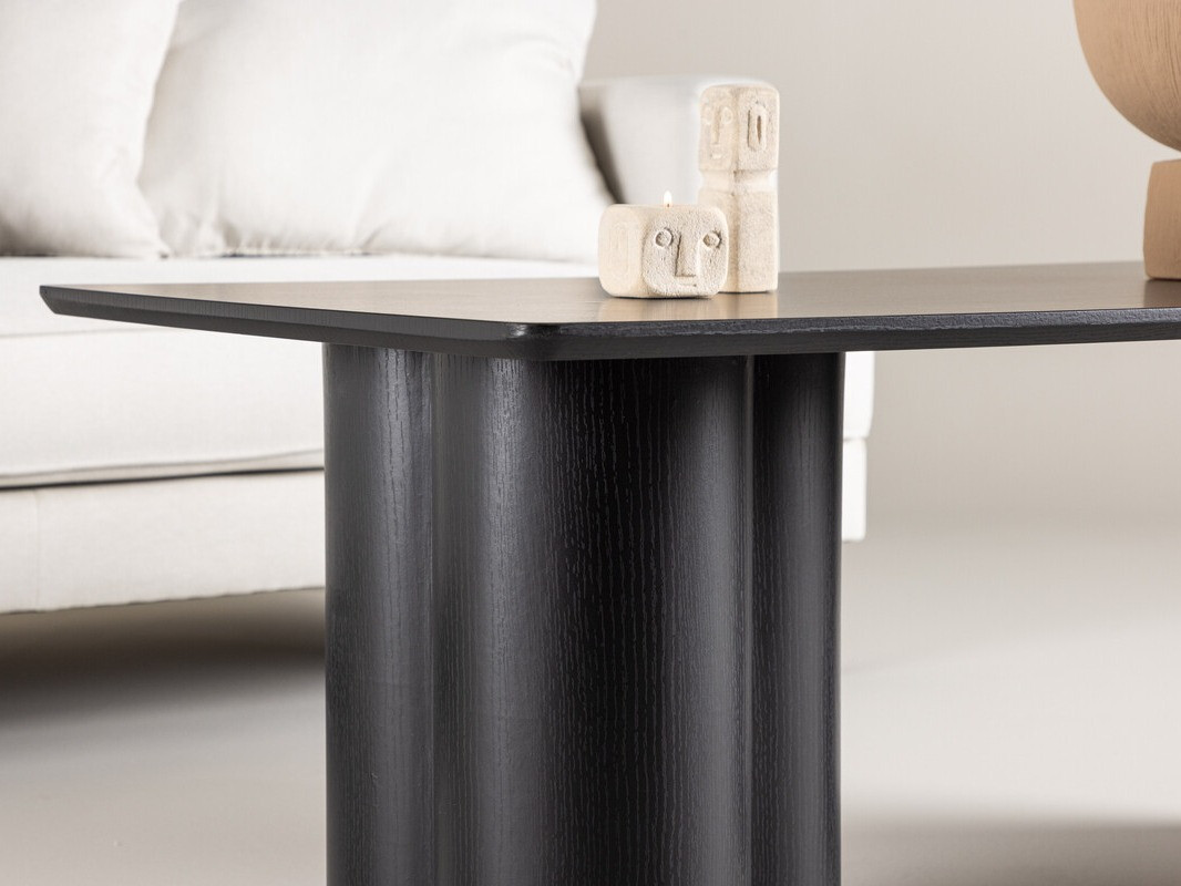 Dohányzóasztal Dallas 4448 (Fekete)