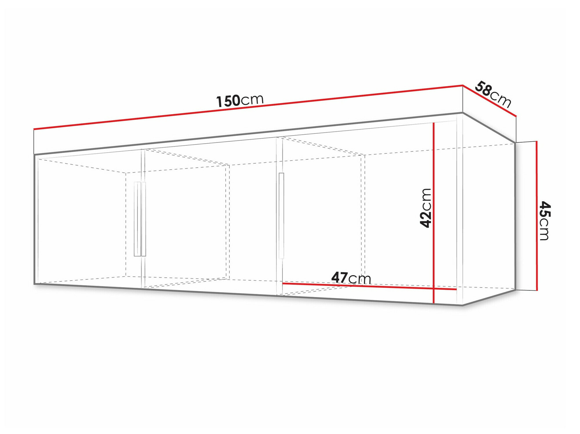 Gardróbszekrény Collis I (Wotan tölgy + Fekete)