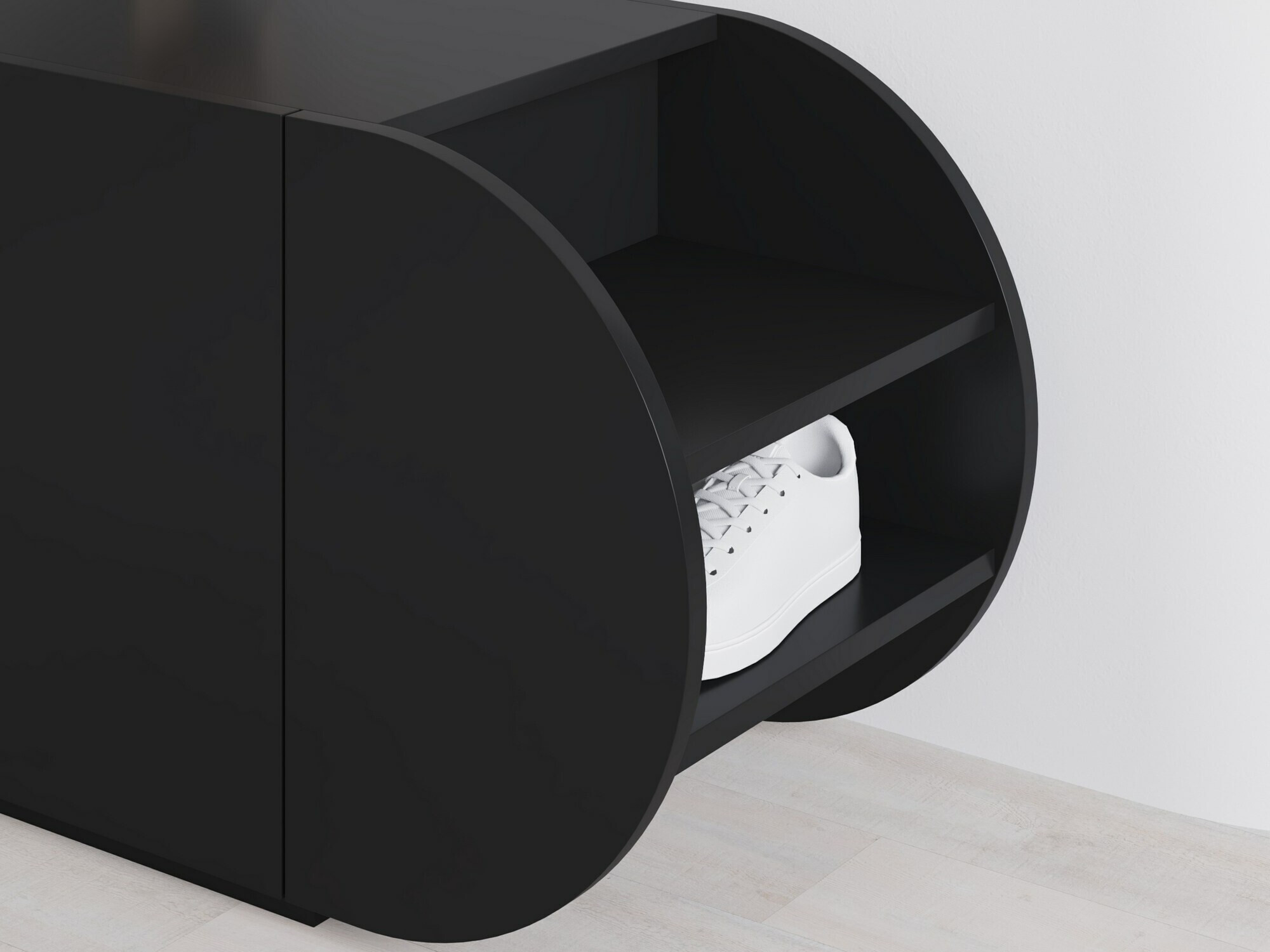 Cipőtároló Kailua 2145 (Fekete)