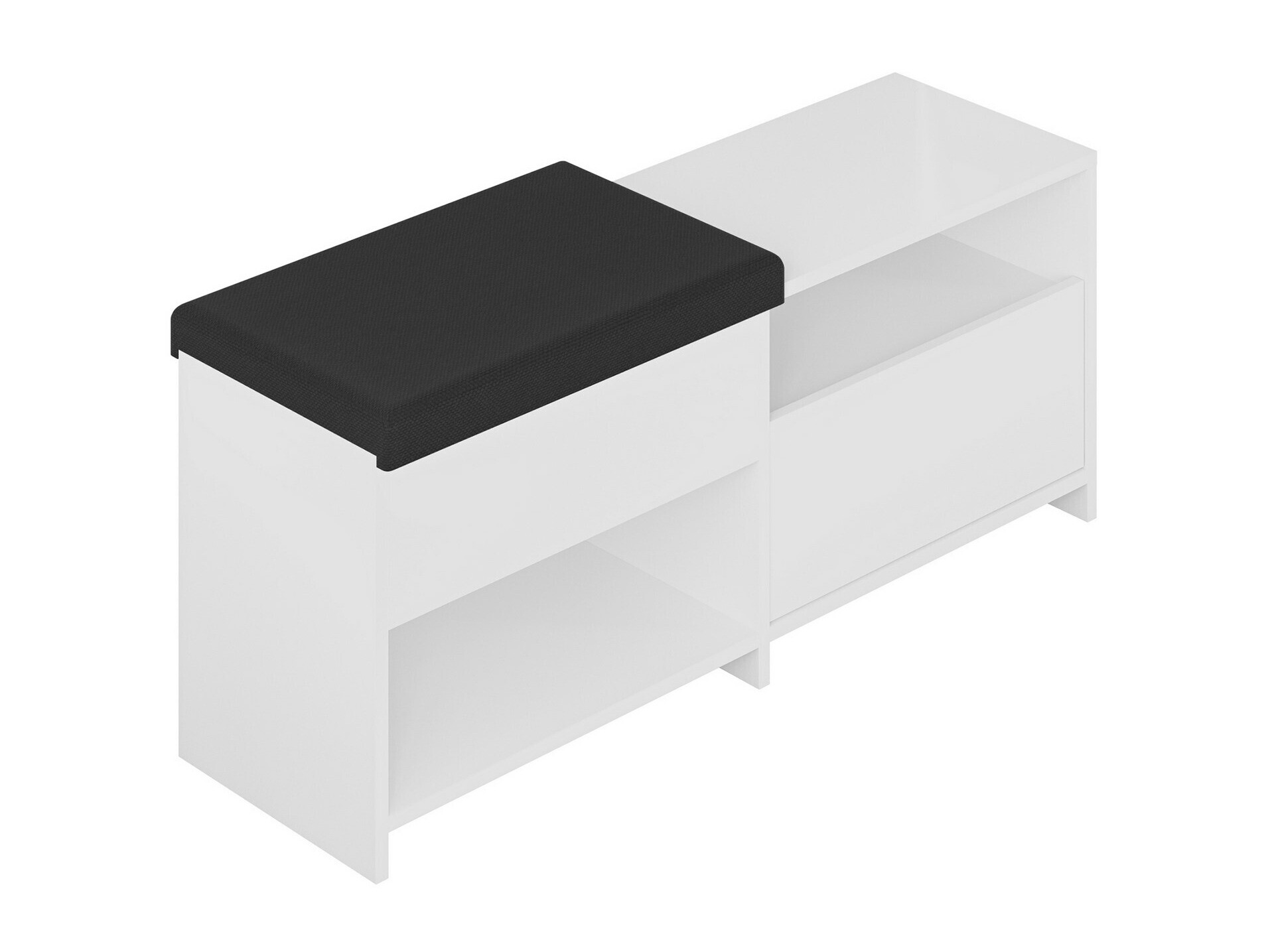 Cipőtároló Kailua 2146 (Fehér)