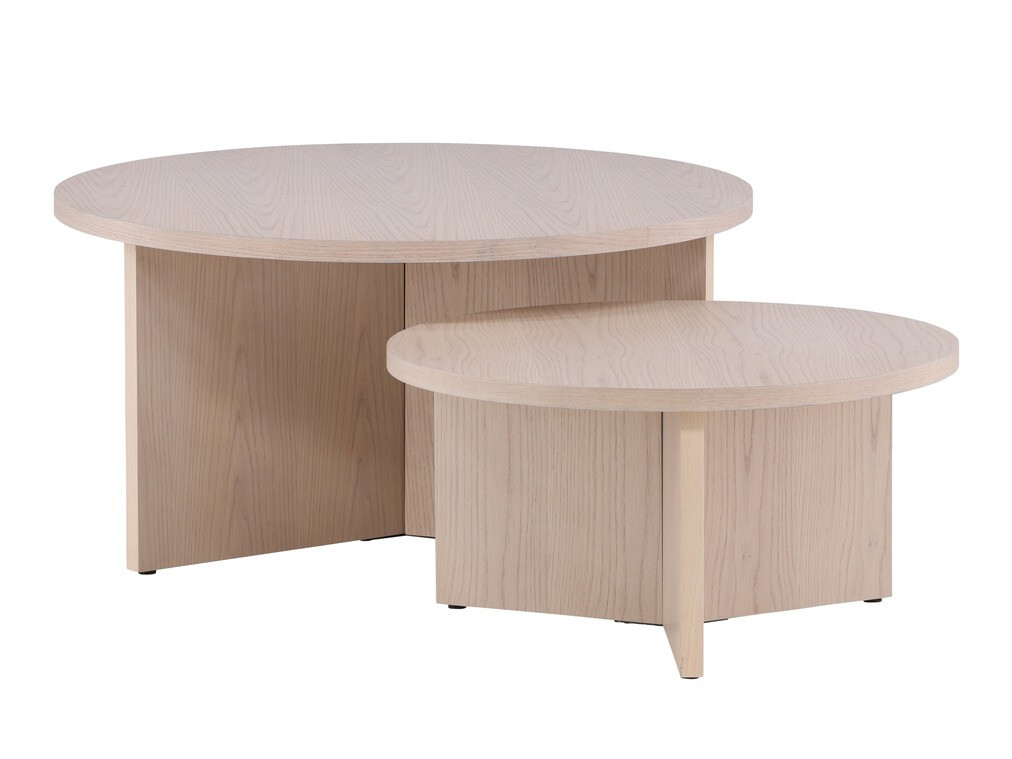 Dohányzóasztal szett Dallas 4475 (Világos fa)