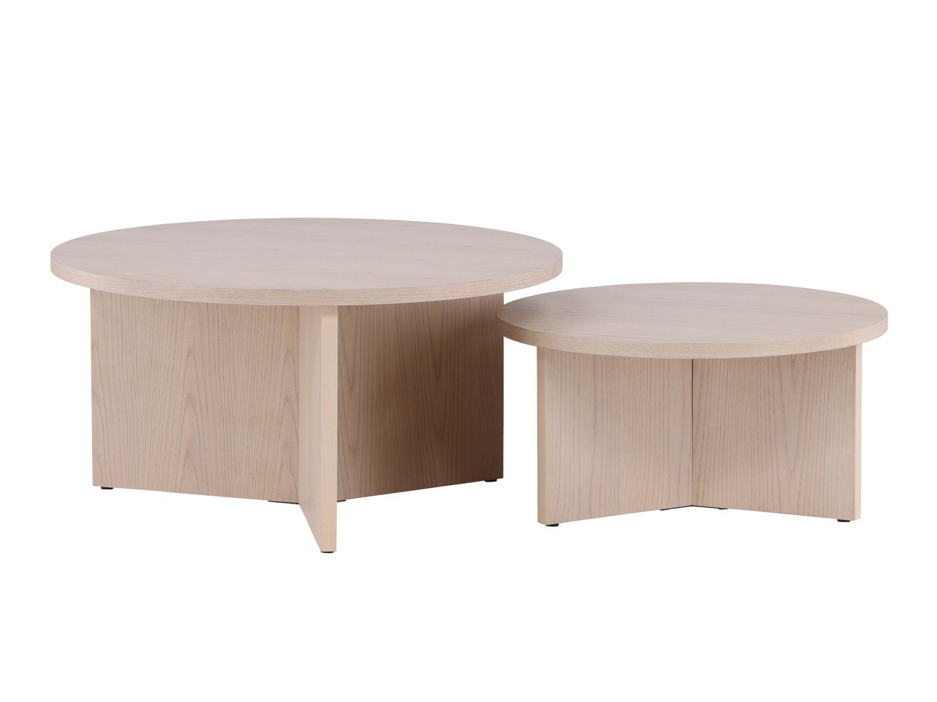 Dohányzóasztal szett Dallas 4475 (Világos fa)