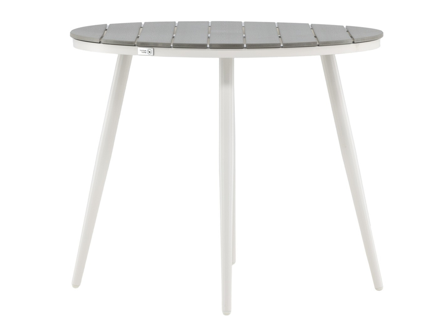 Kerti asztal Dallas 2463 (Fehér + Szürke)