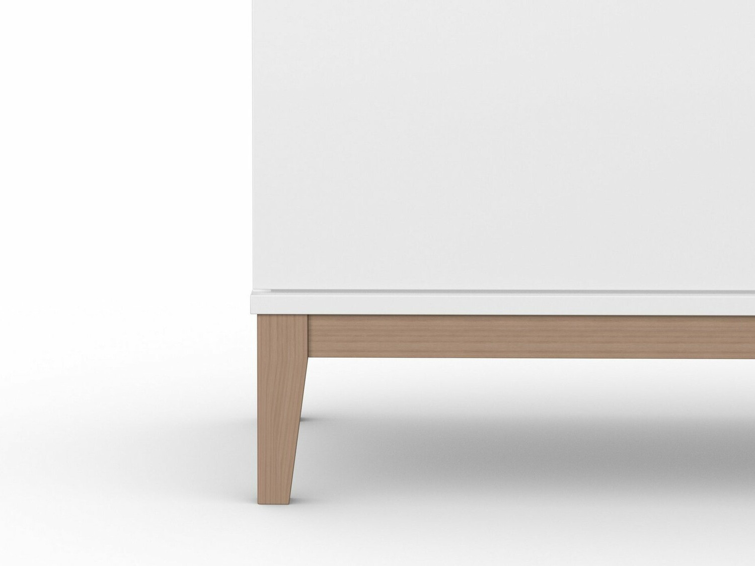 TV-állvány Denton 1328 (Fehér)