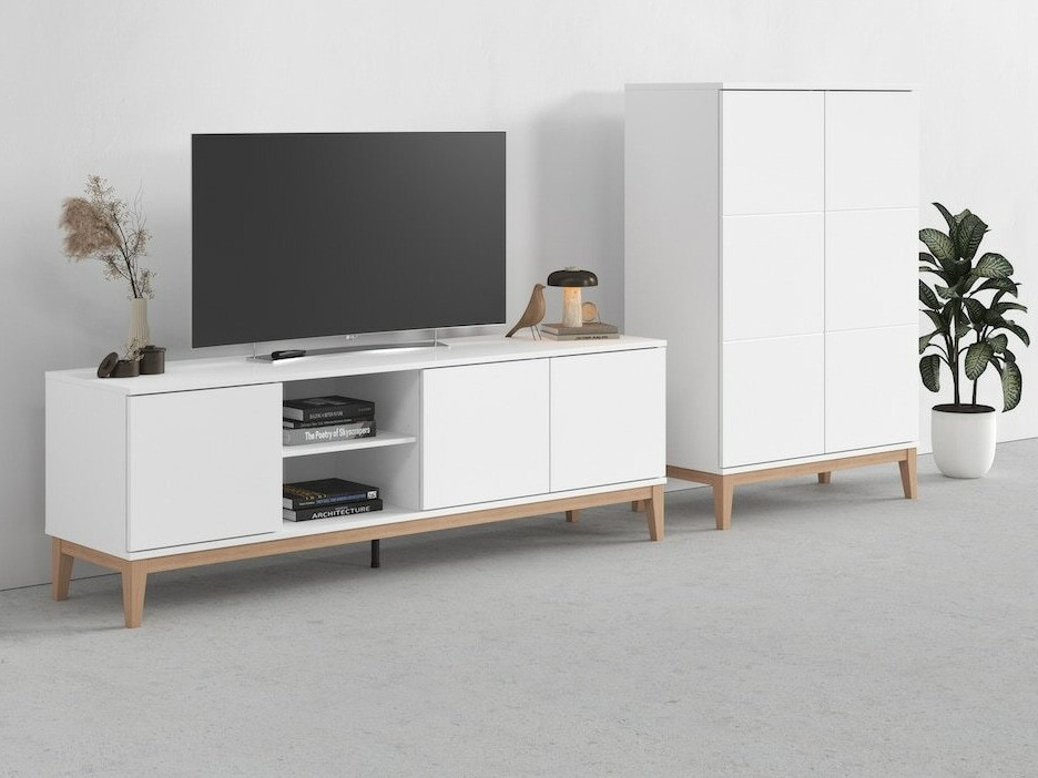 Nappali szett Denton 1330 (Fehér)