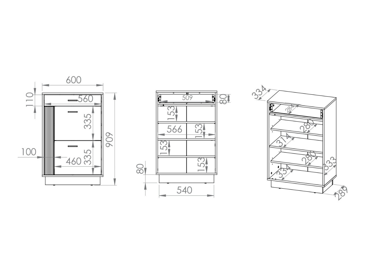 Cipőtároló Revcire 103