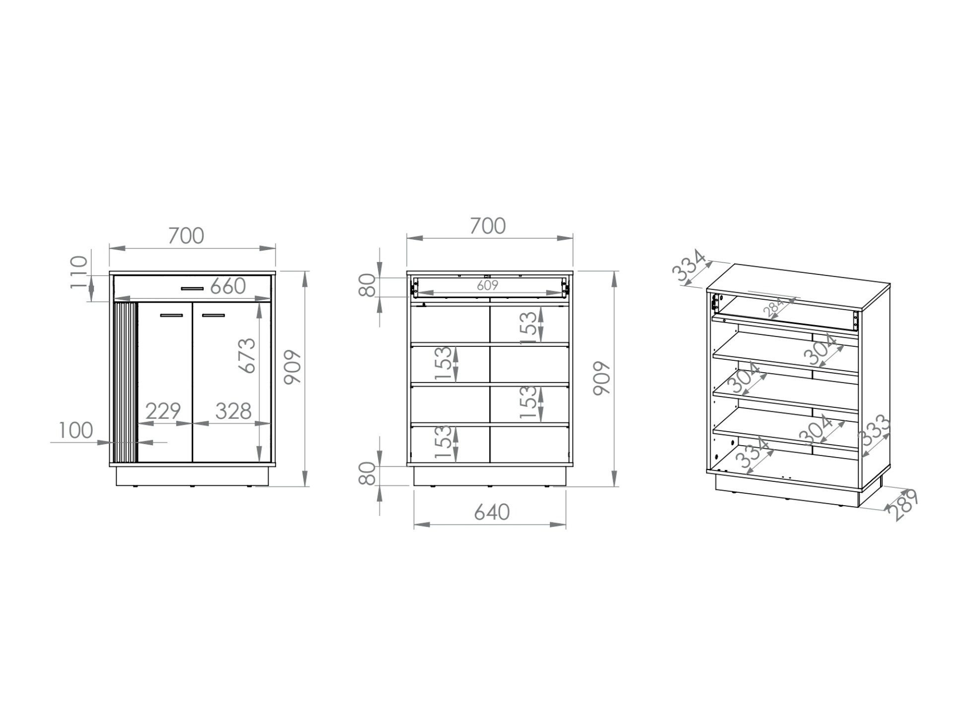 Cipőtároló Revcire 104