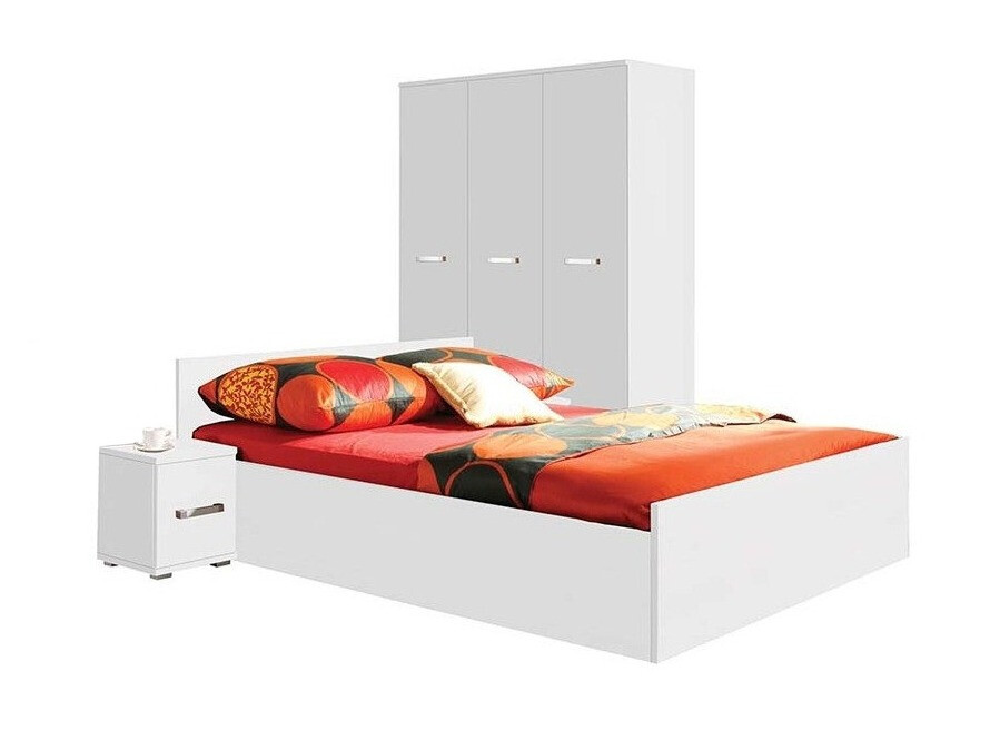 Hálószoba garnitúra Cirevau 142 (Fehér)