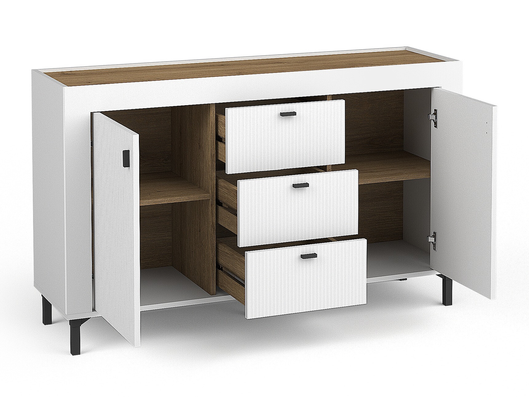 Komód Mormavu 103 (Matt fehér)