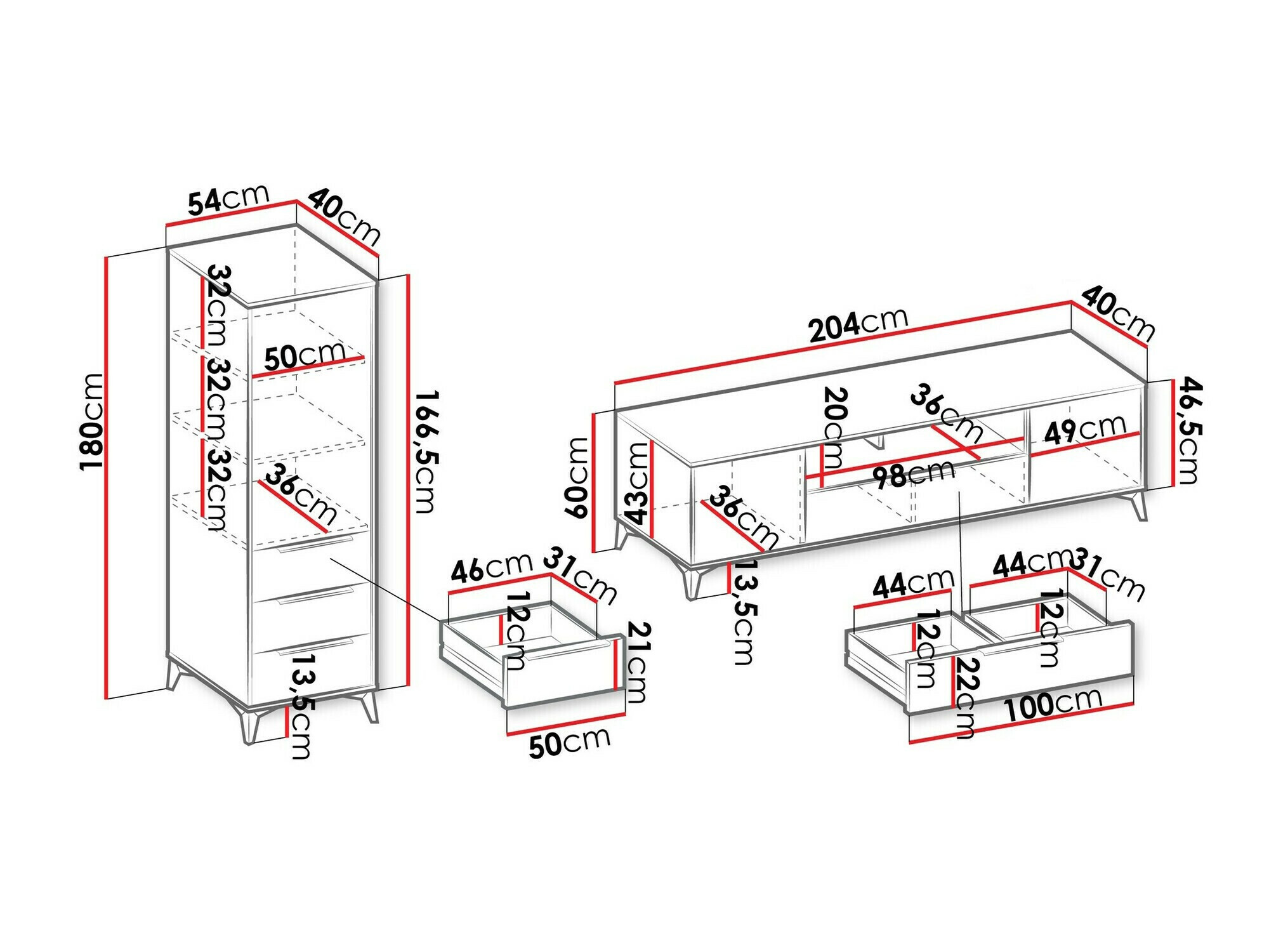 Nappali szett Comfivo Camlue 109