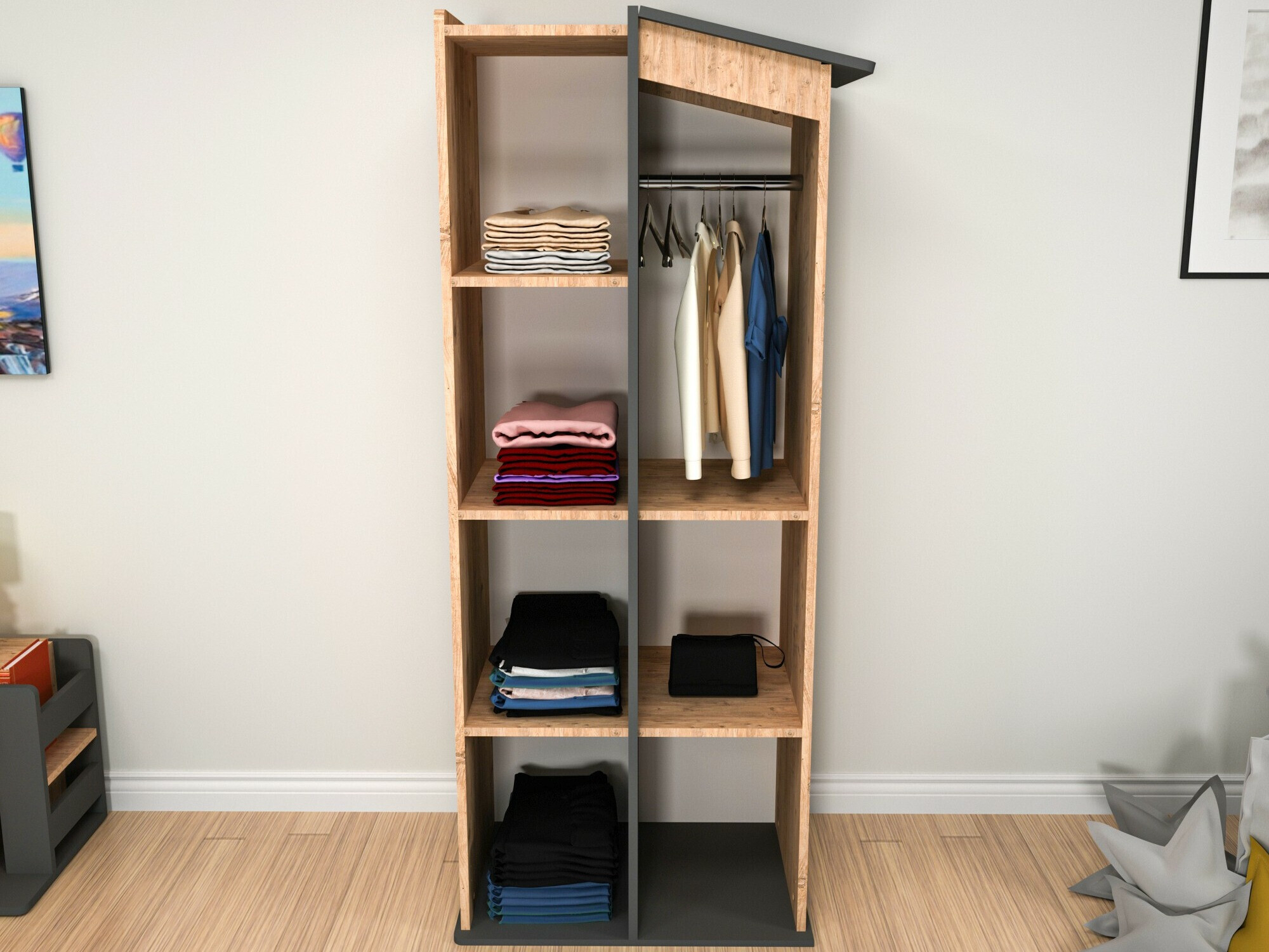 Gardróbszekrény Kailua 2182