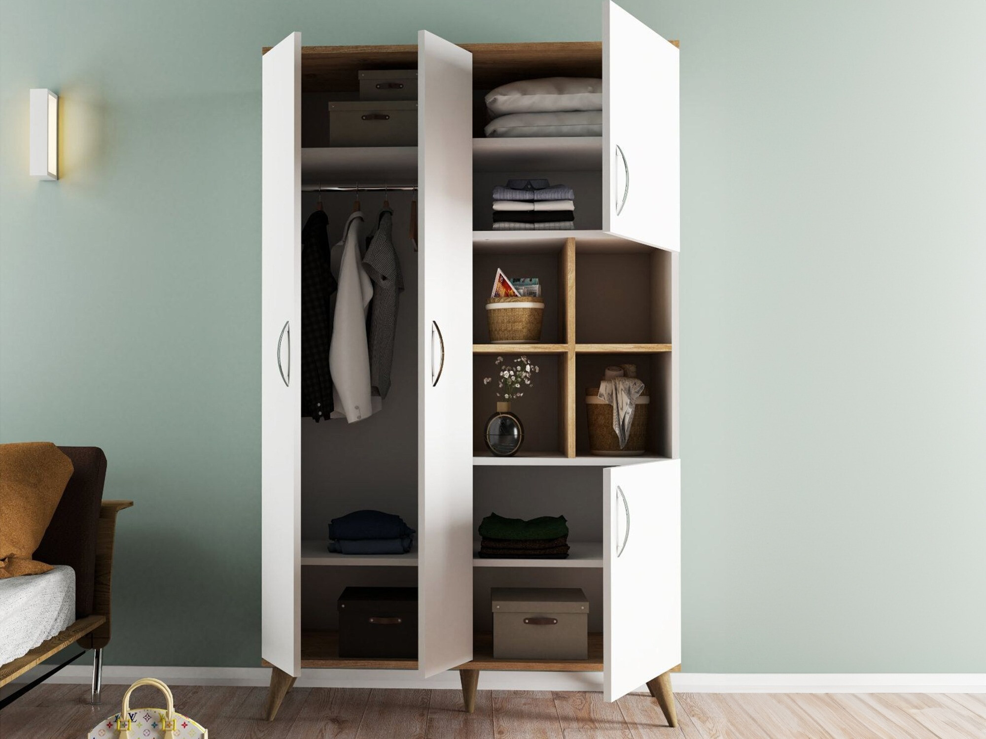 Gardróbszekrény Calsona 115