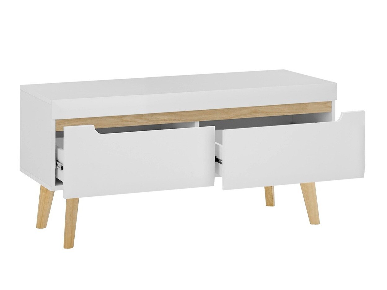 TV-állvány Vircava 102 (Fehér)