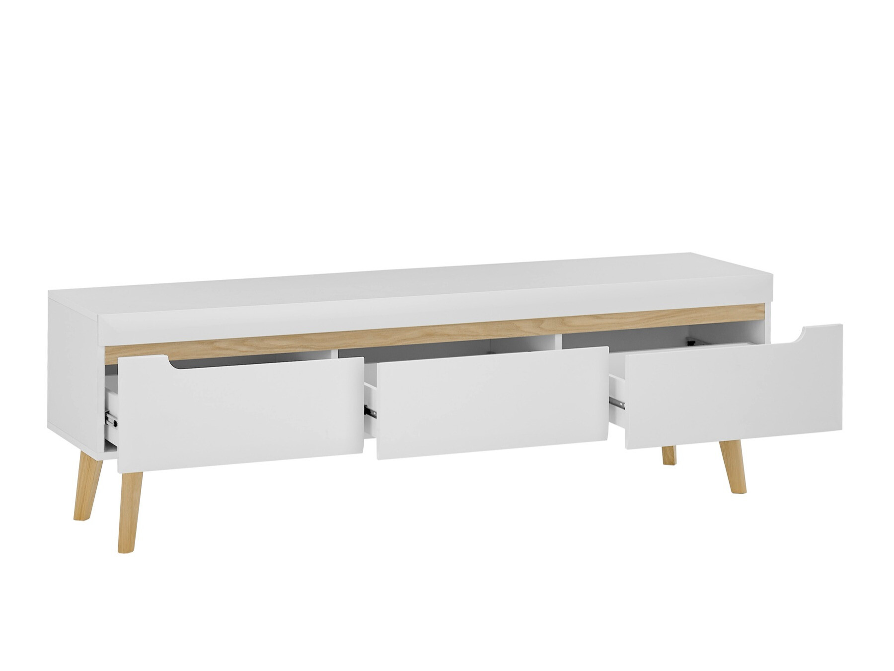 TV-állvány Vircava 103 (Fehér)