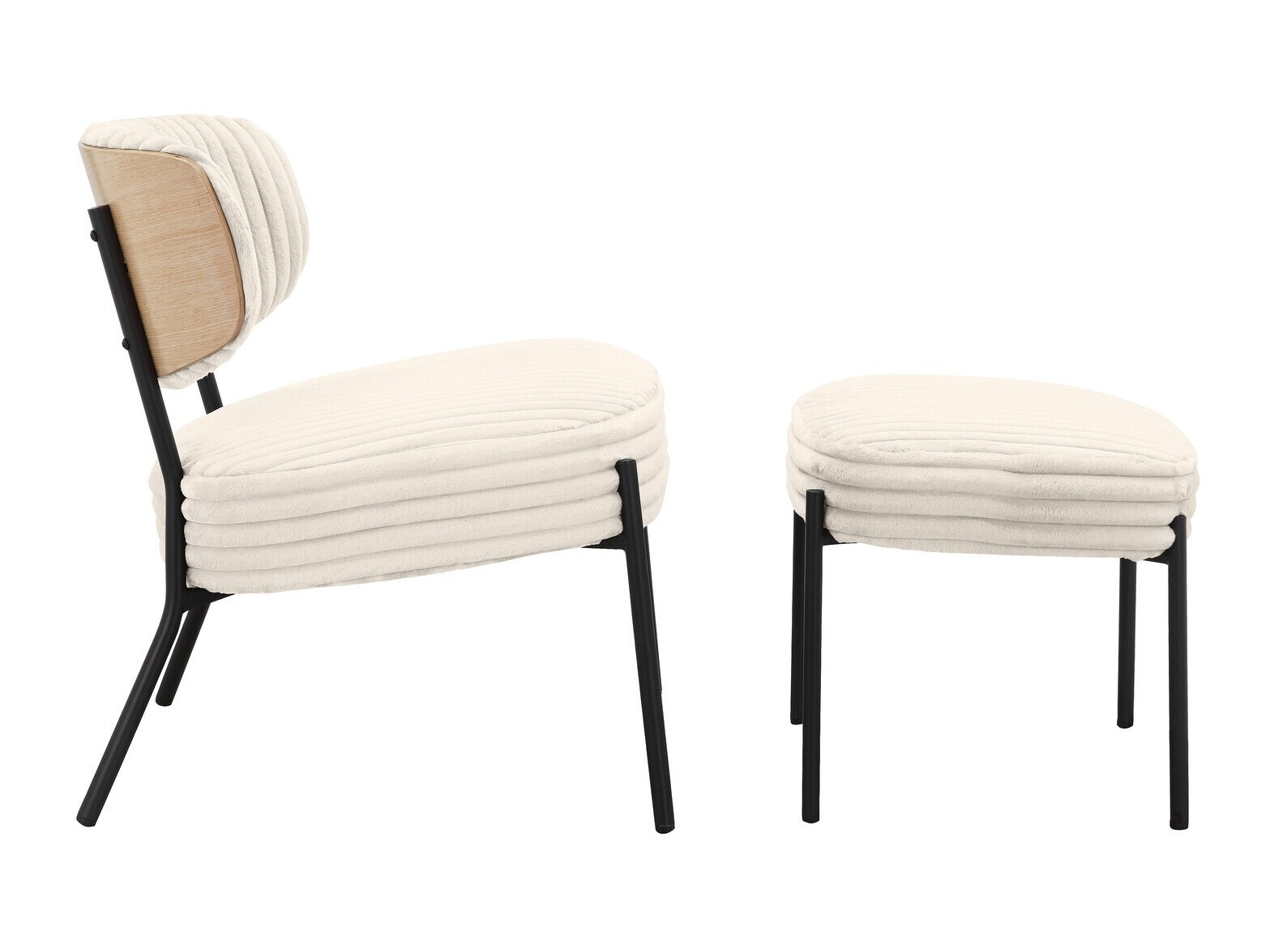 Fotel Denton 1340 (Krém)