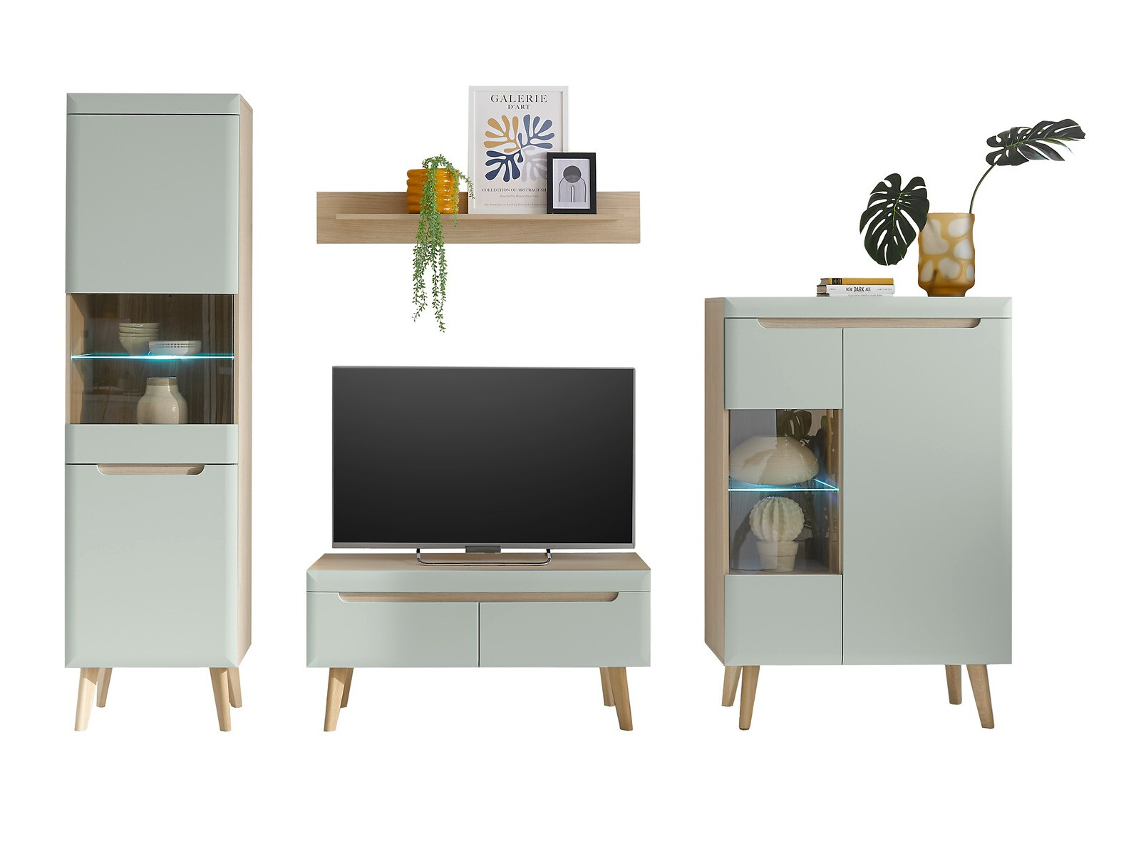 Nappali szett Vircava 111 (Világoszöld)