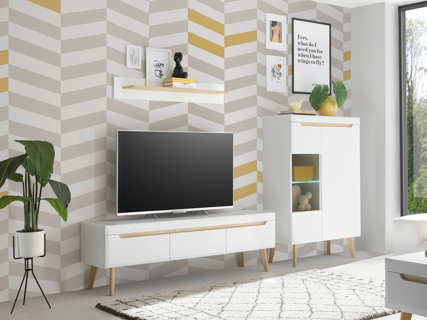 Nappali szett Vircava 113 (Fehér)