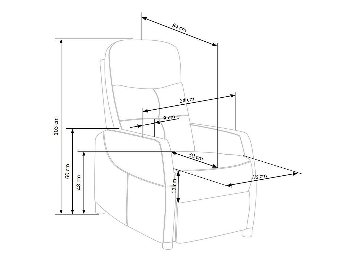 Relax fotelágy Houston 992 (Bézs)