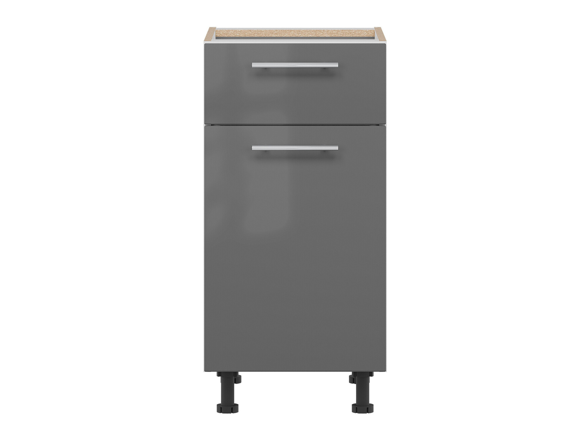 Moduláris szekrény fiókkal és ajtókkal Tiffa Grey 138