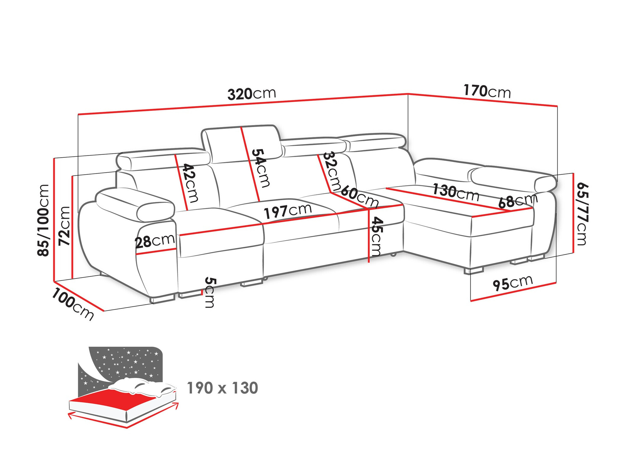 Sarokkanapé Columbus 227 (Aragon 03)