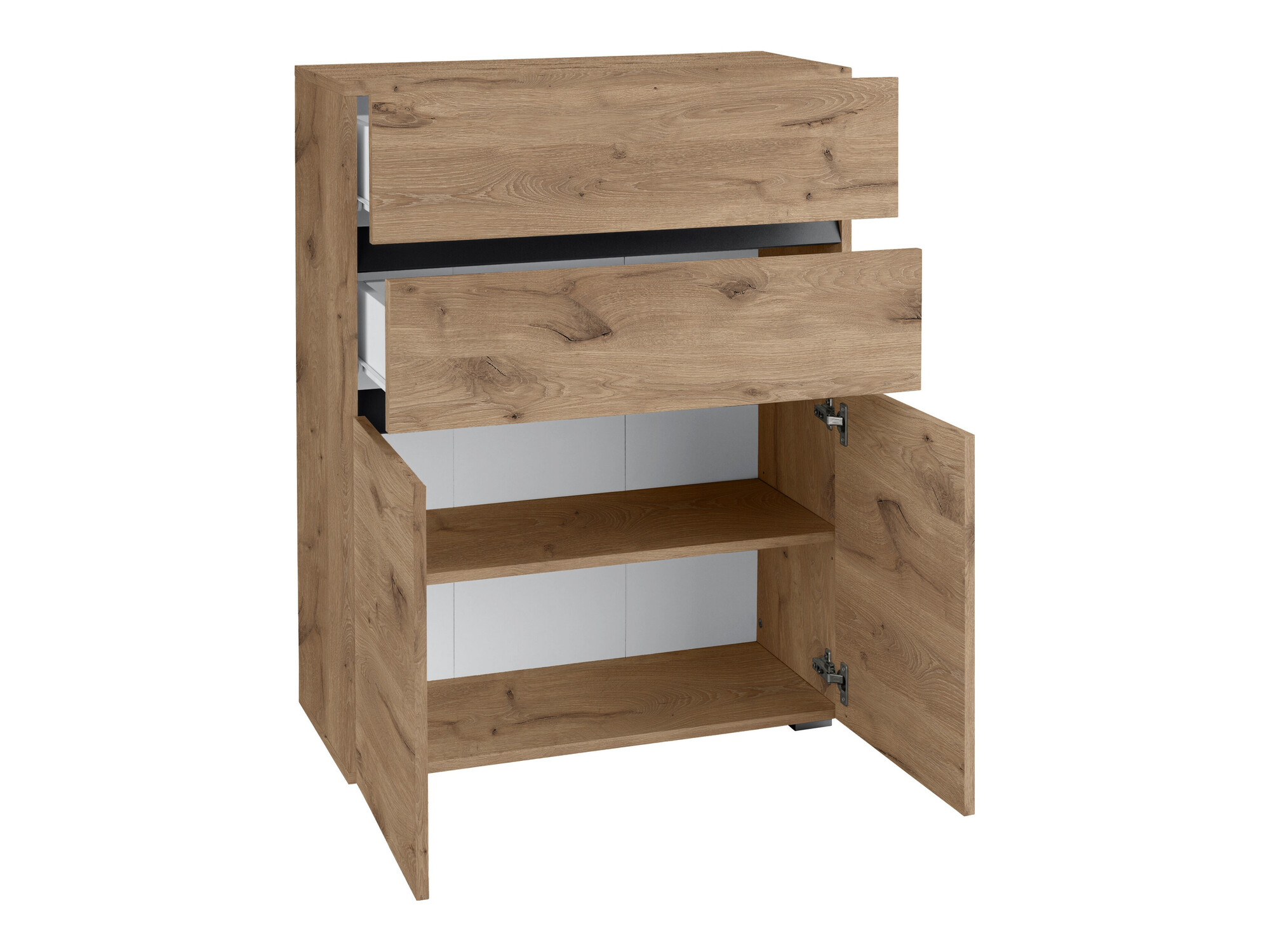 Álló fürdőszoba szekrény Soncamu 101 (Tölgy)