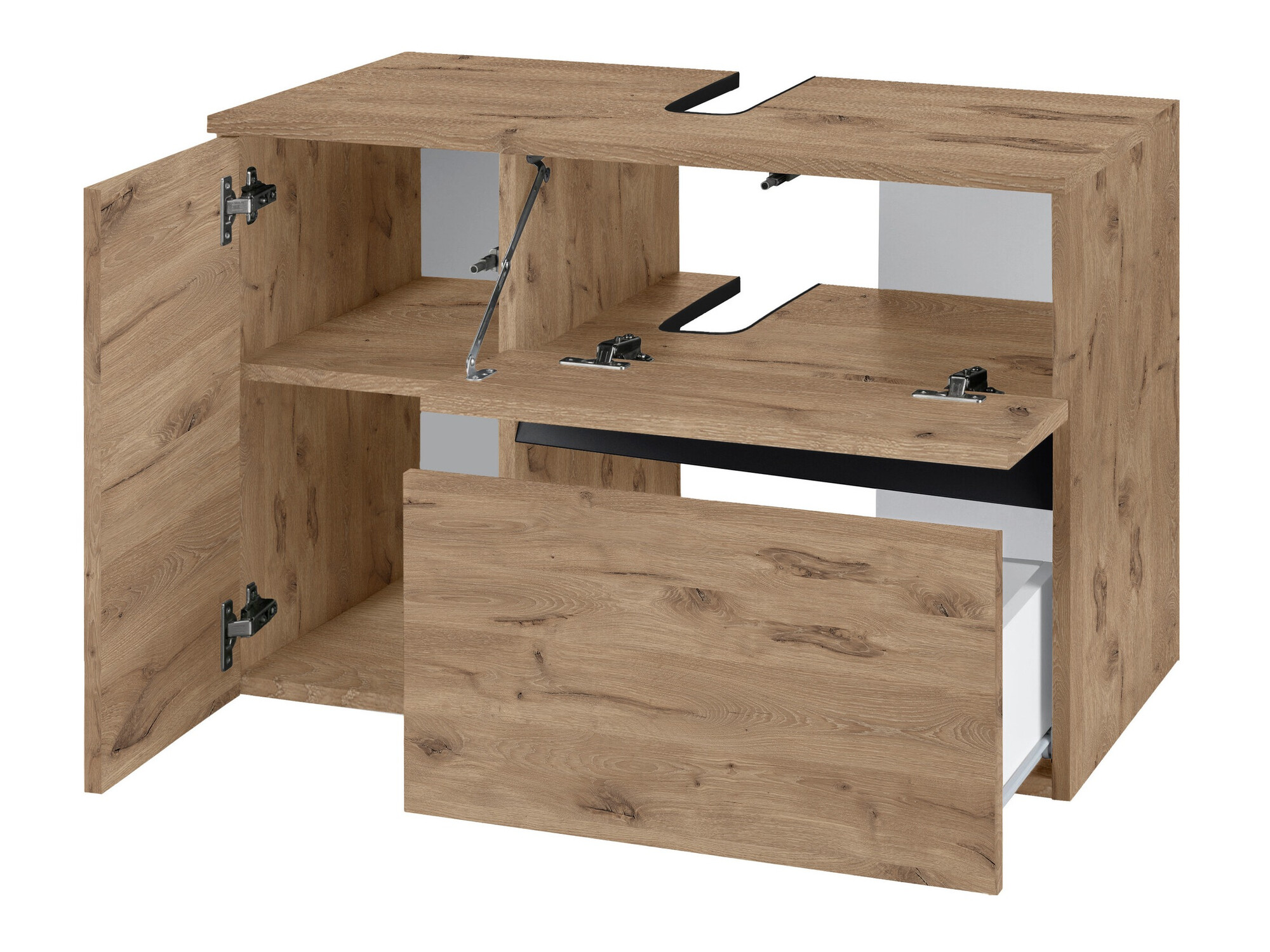 Fali szekrény mosdónak Soncamu 107 (Tölgy)