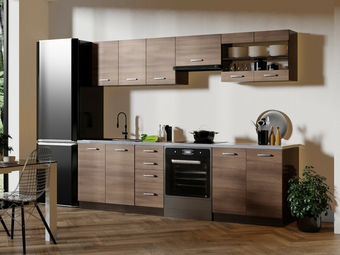 Konyhabútor Houston 1138 (Sötét tölgy)