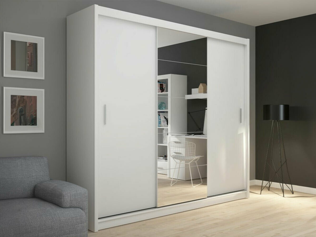 Gardróbszekrény Orlando 121 (Fehér)