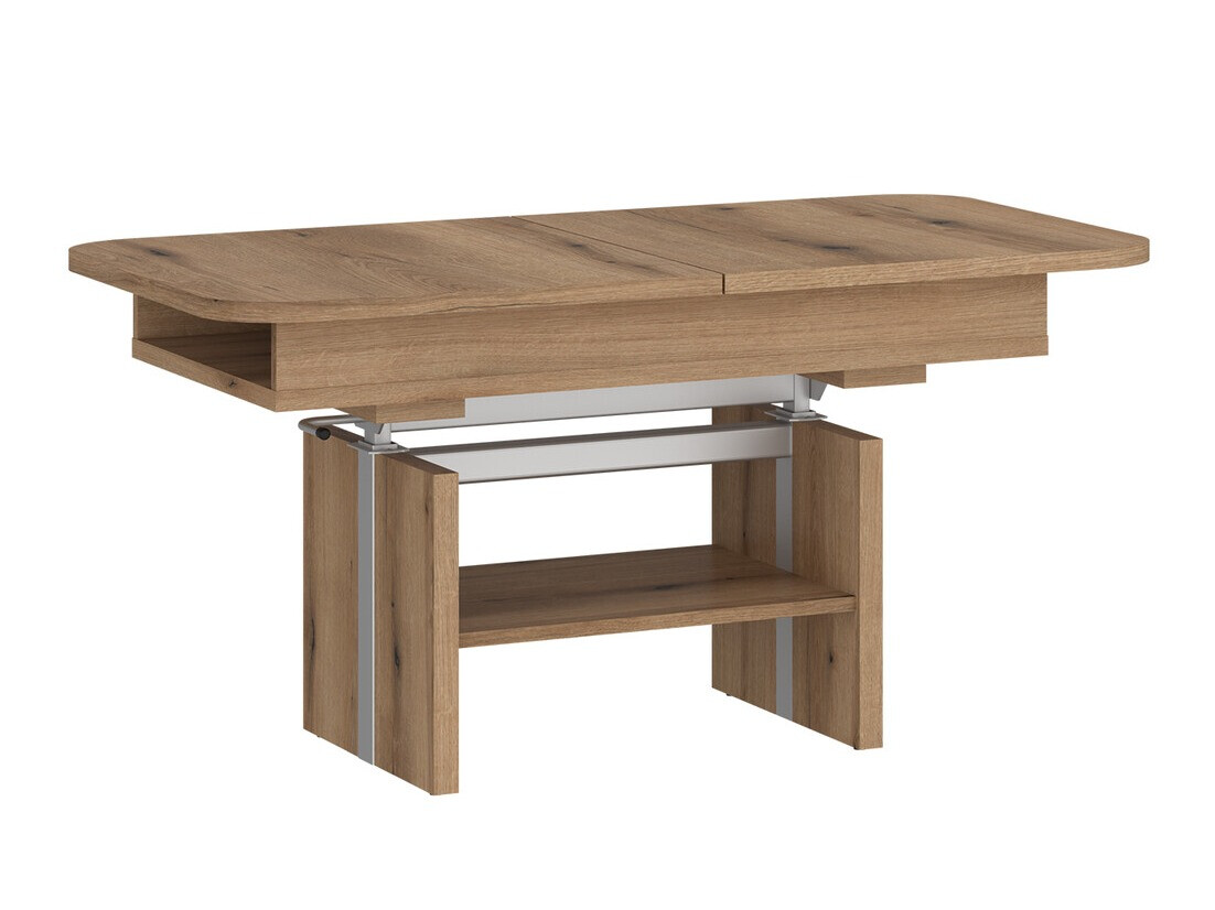 Kihajtható dohányzóasztal Ontario 121 (Tölgy)