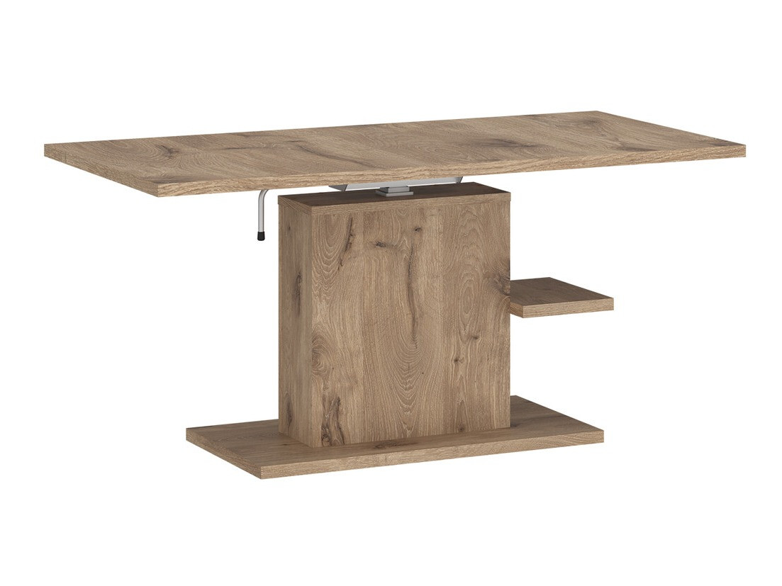 Kihajtható dohányzóasztal Ontario 122 (Sötét tölgy)