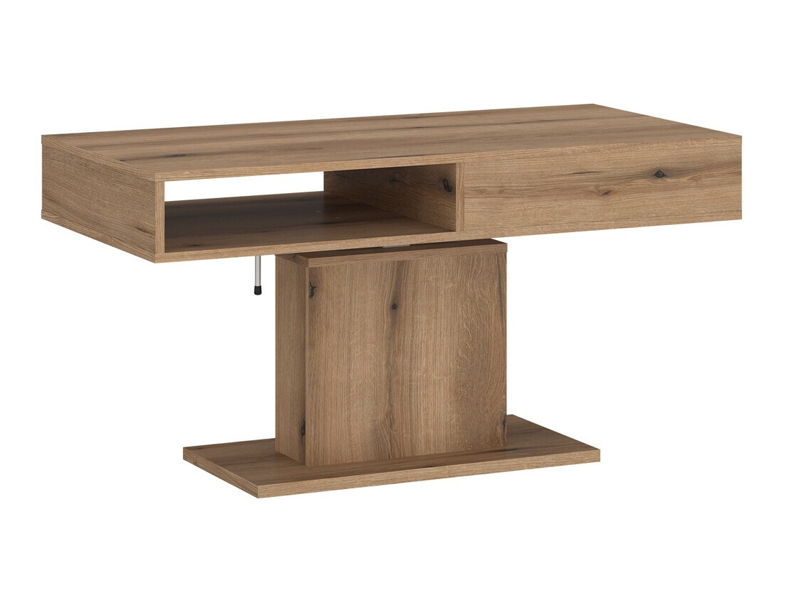 Kihajtható dohányzóasztal Ontario 124 (Tölgy)