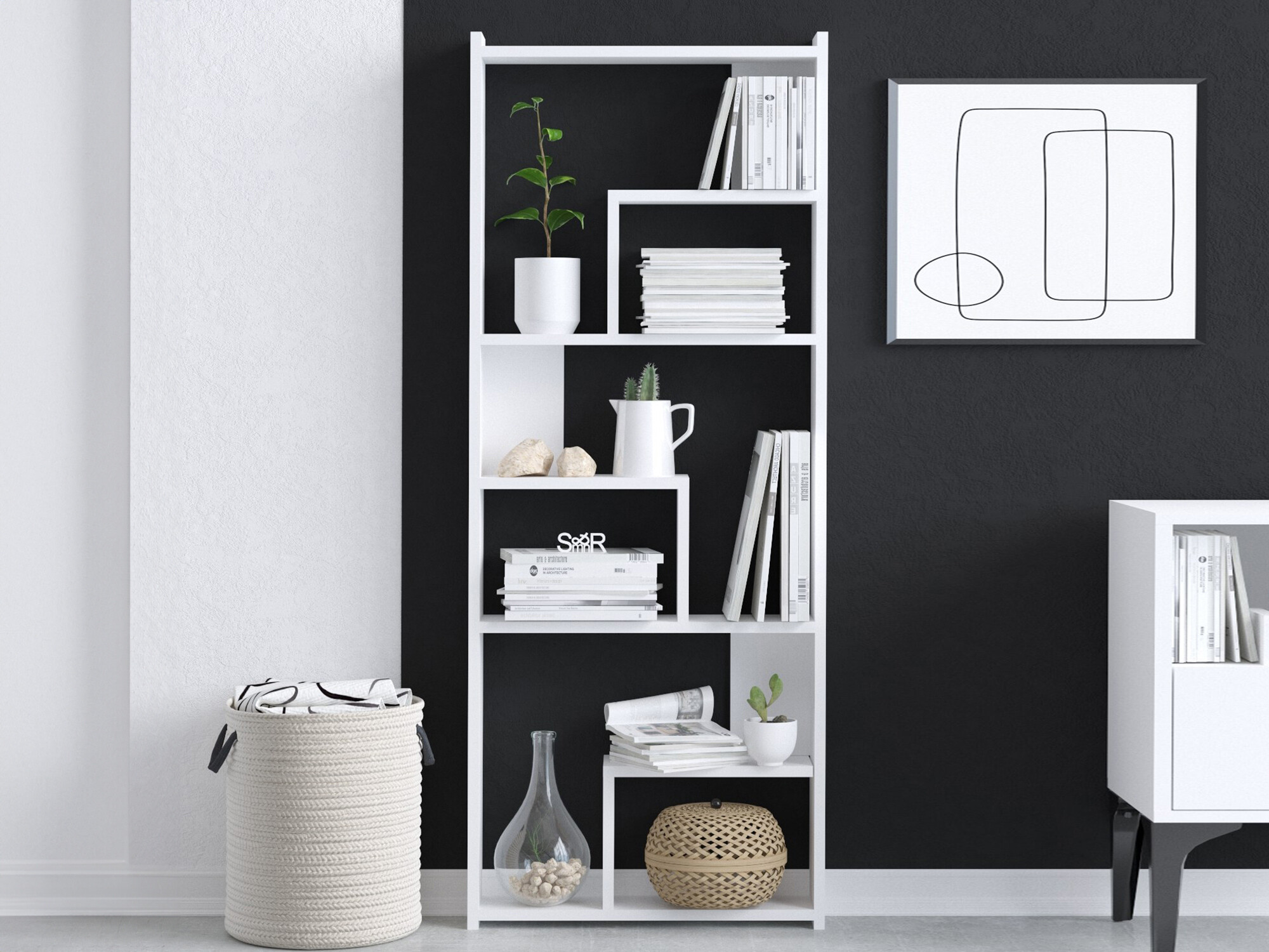 Könyvespolc Kailua 1661