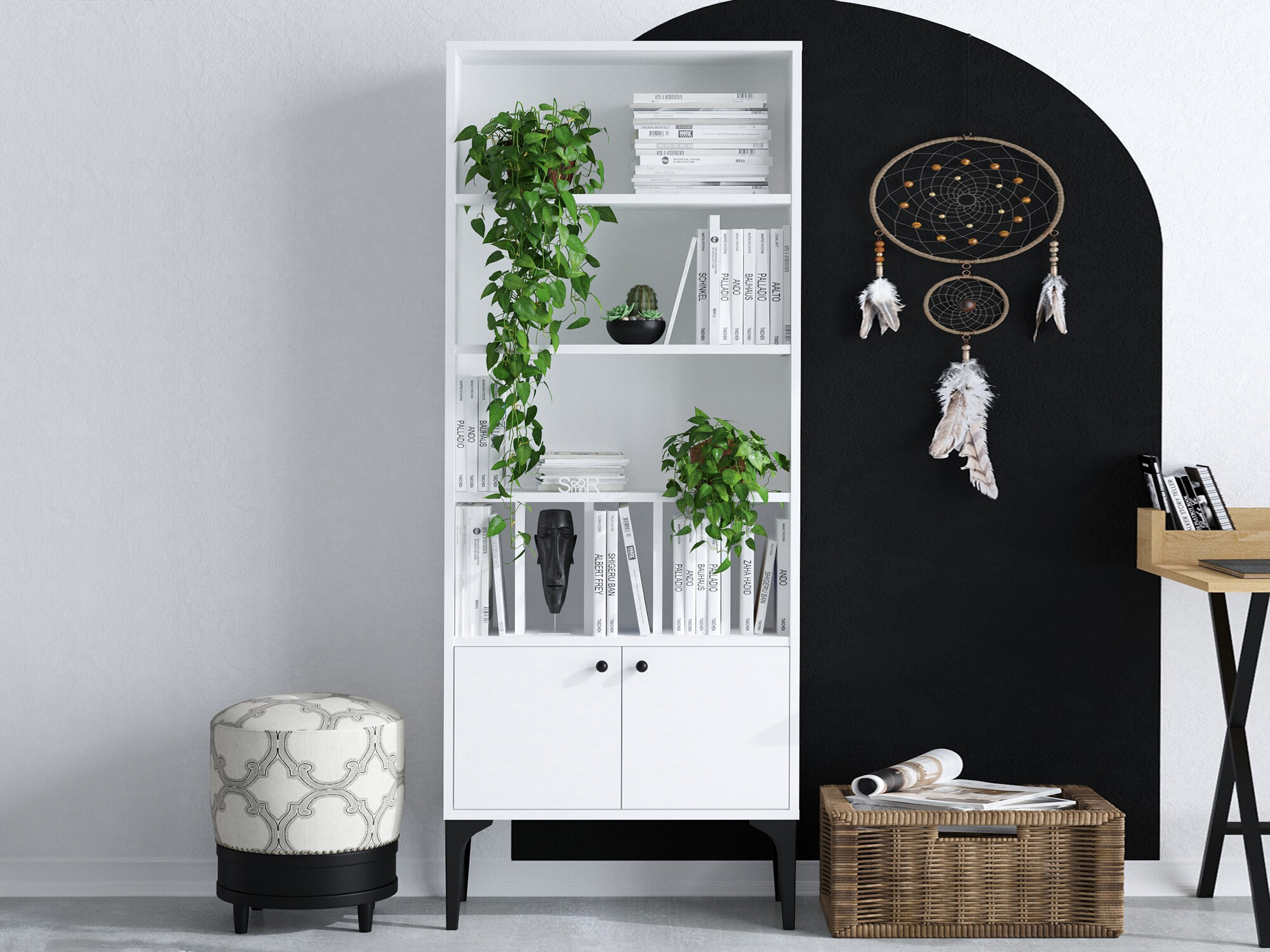 Könyvespolc Kailua 1751