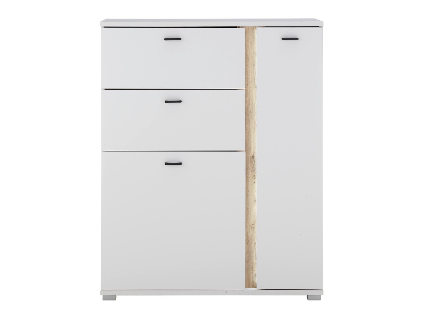 Komód Avimavi 108 (Fehér + Wotan tölgy)