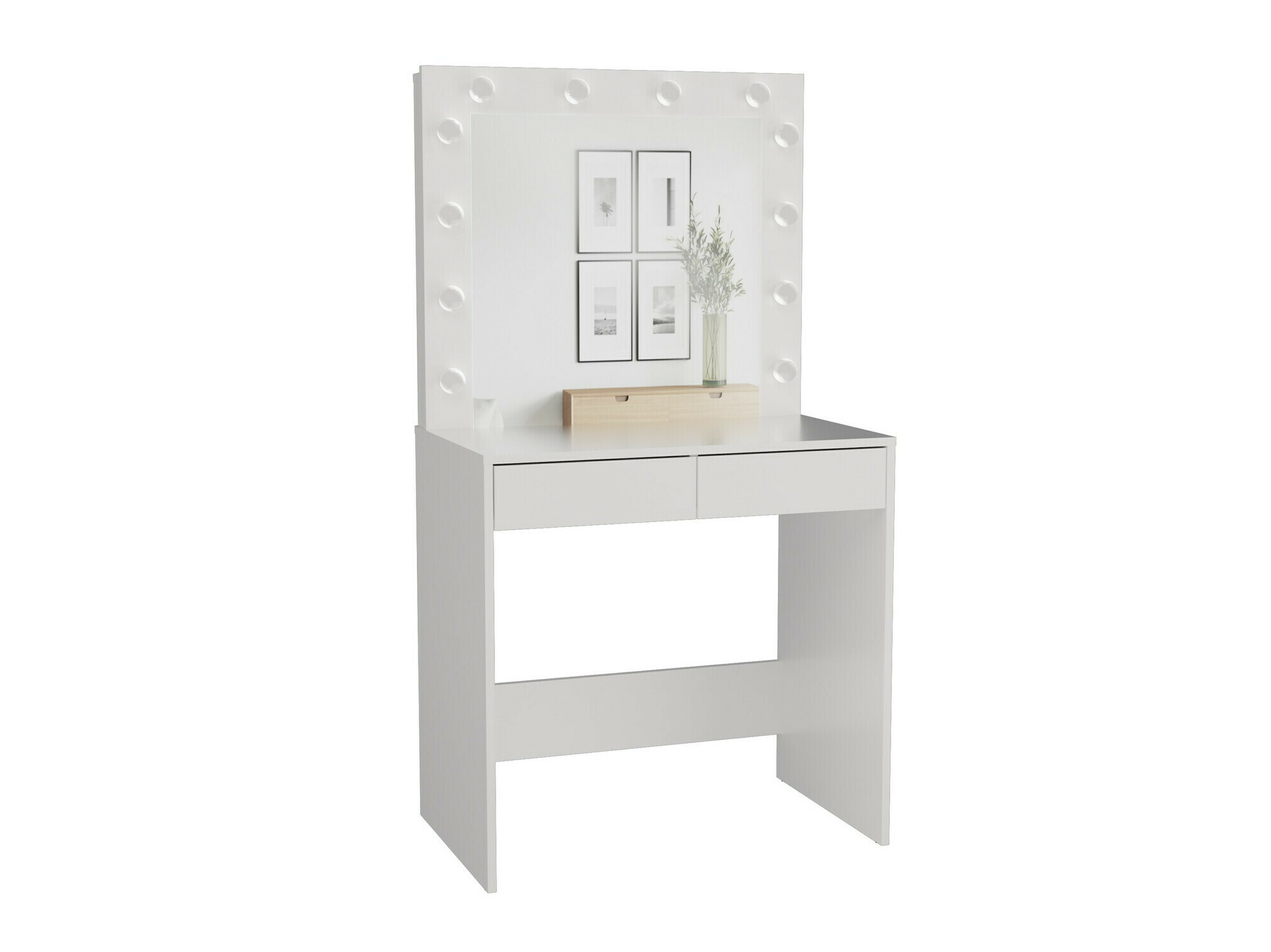 Fésülködő asztal Mandeville 154 (Fehér)