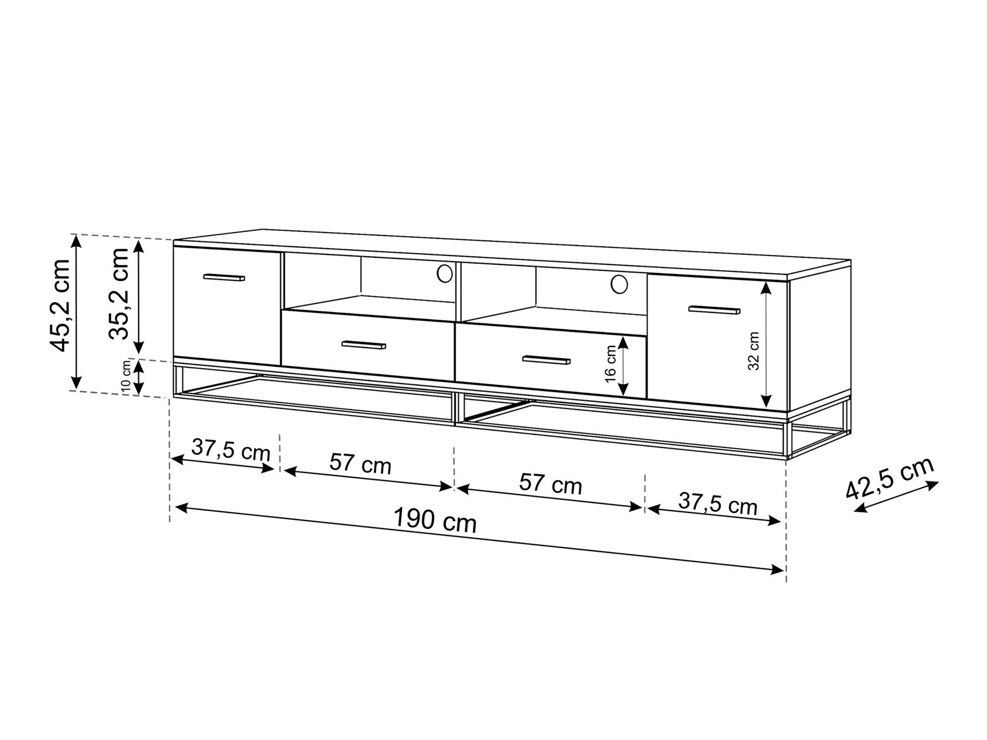 TV-állvány Buffalo 179